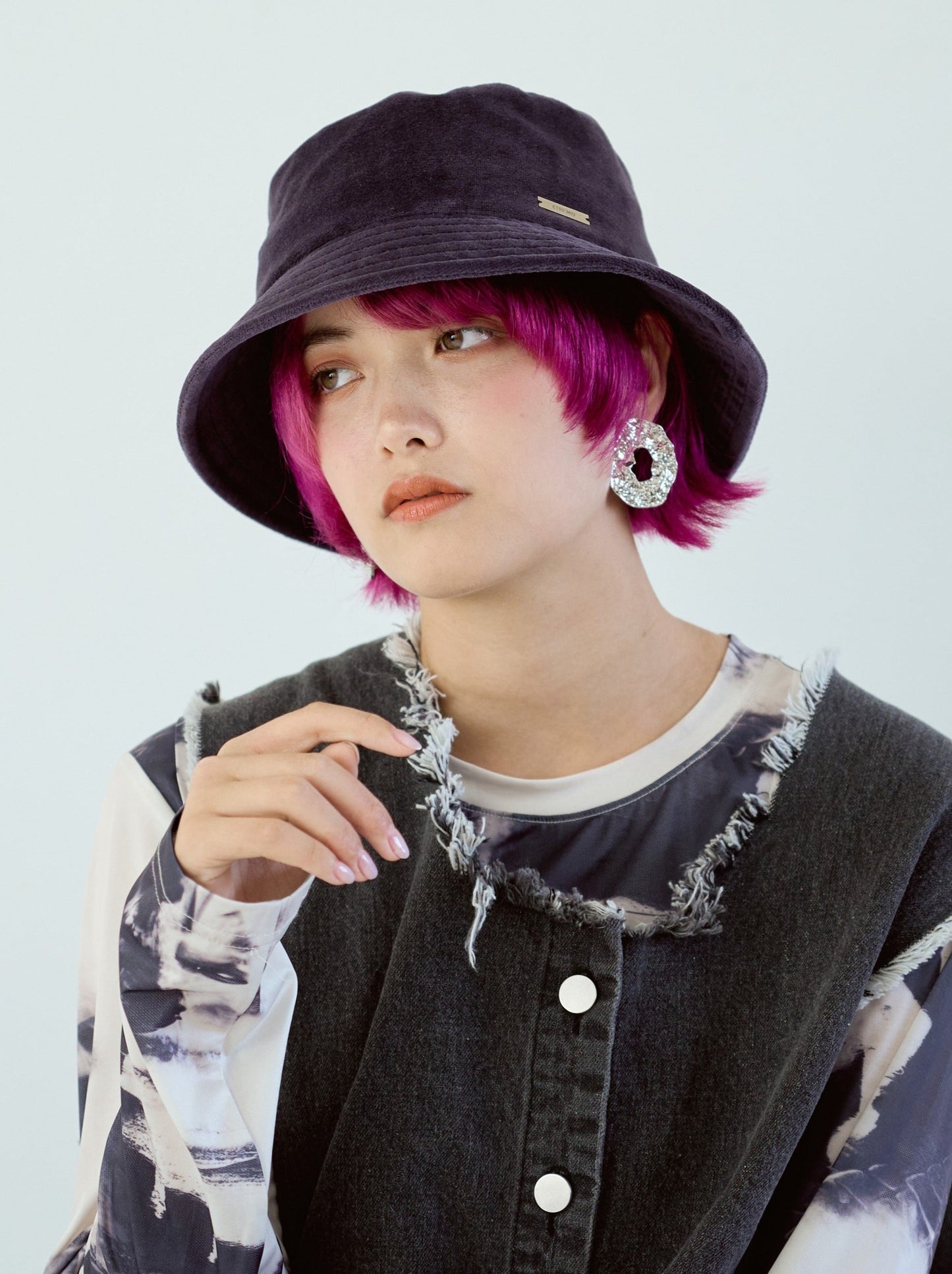 Cotton Pile Bucket Hat