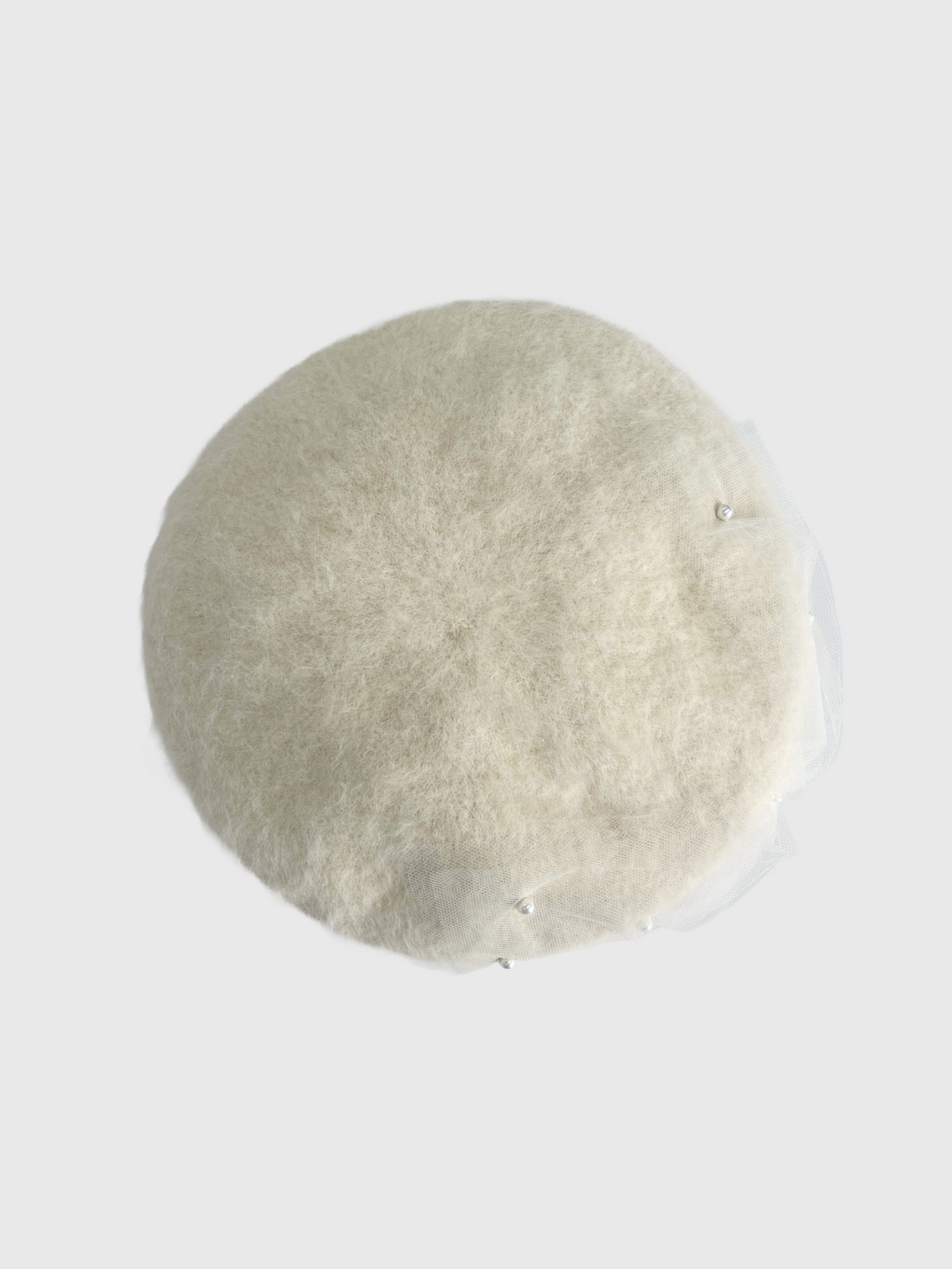 Angora Fur Beret