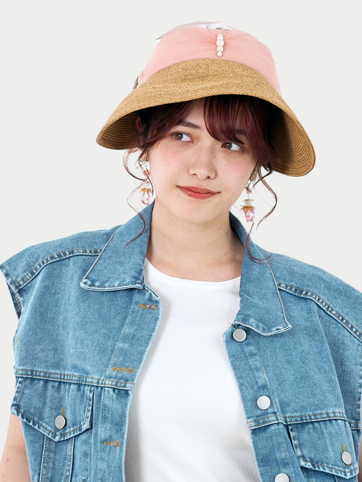 Tulle Turban Visor