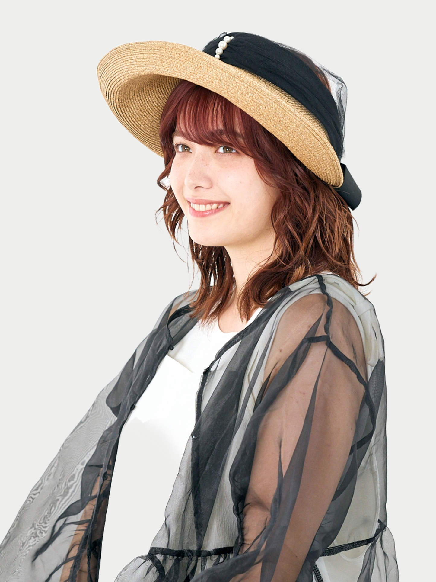 Tulle Turban Visor