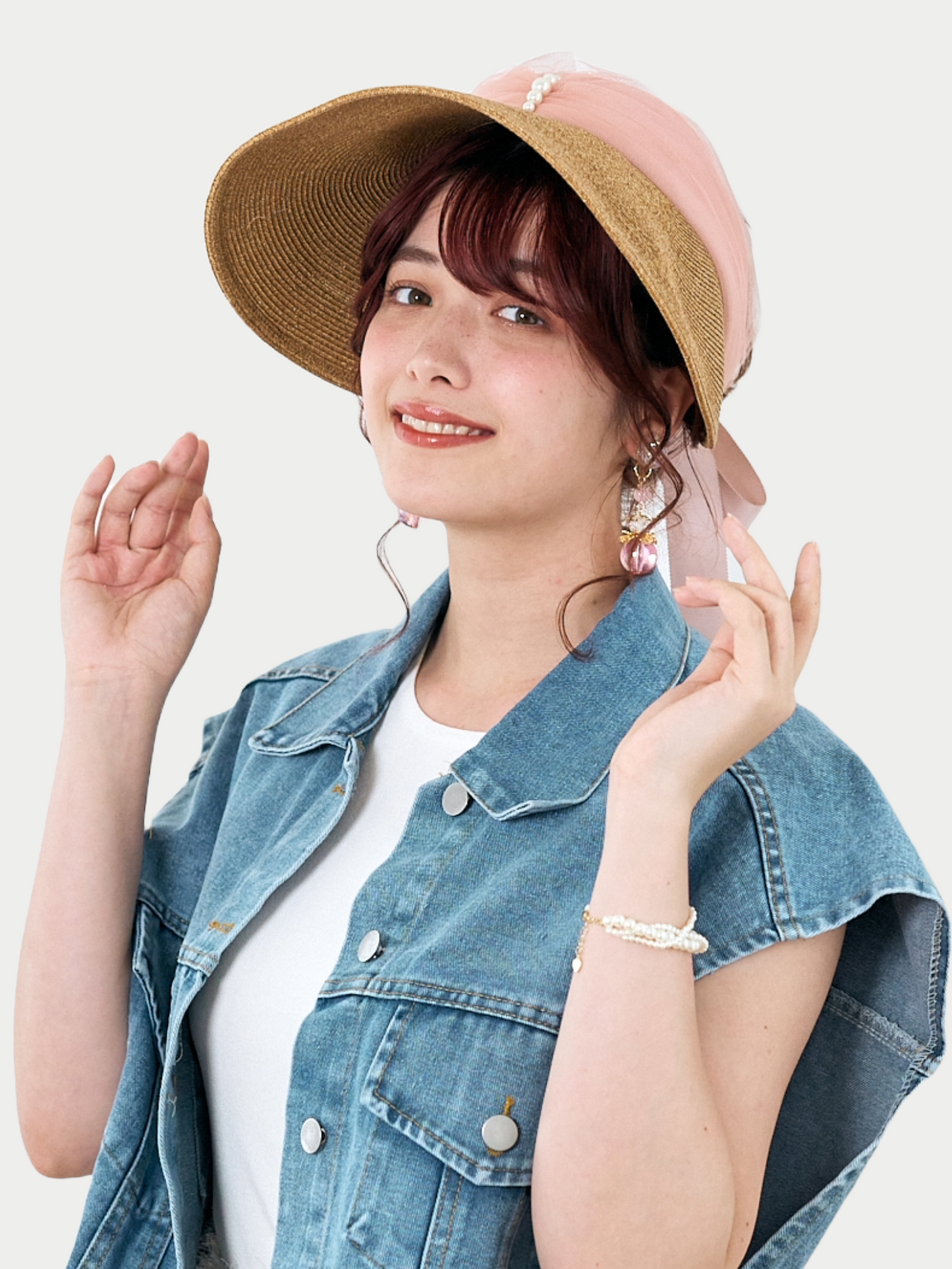 Tulle Turban Visor