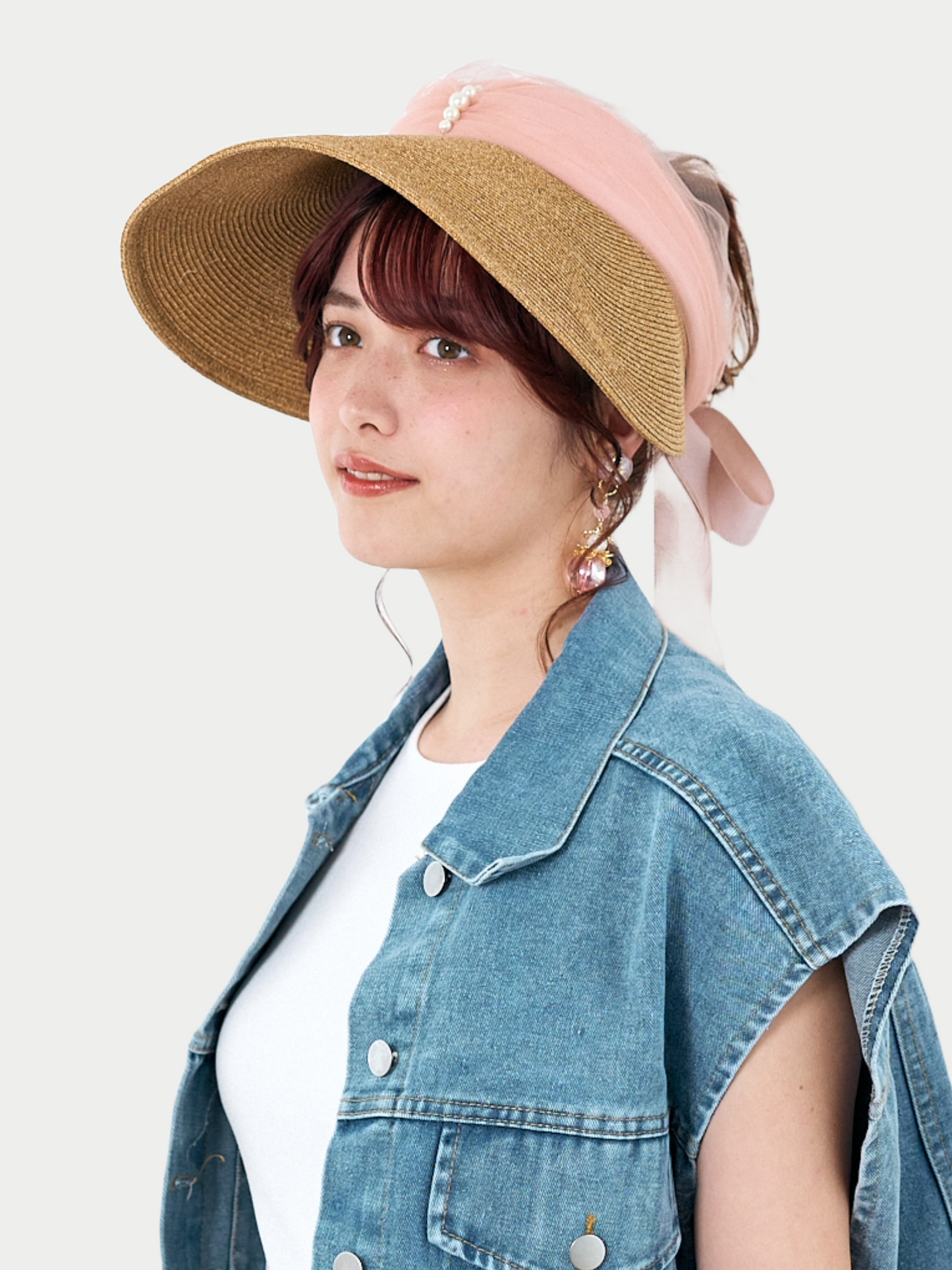 Tulle Turban Visor