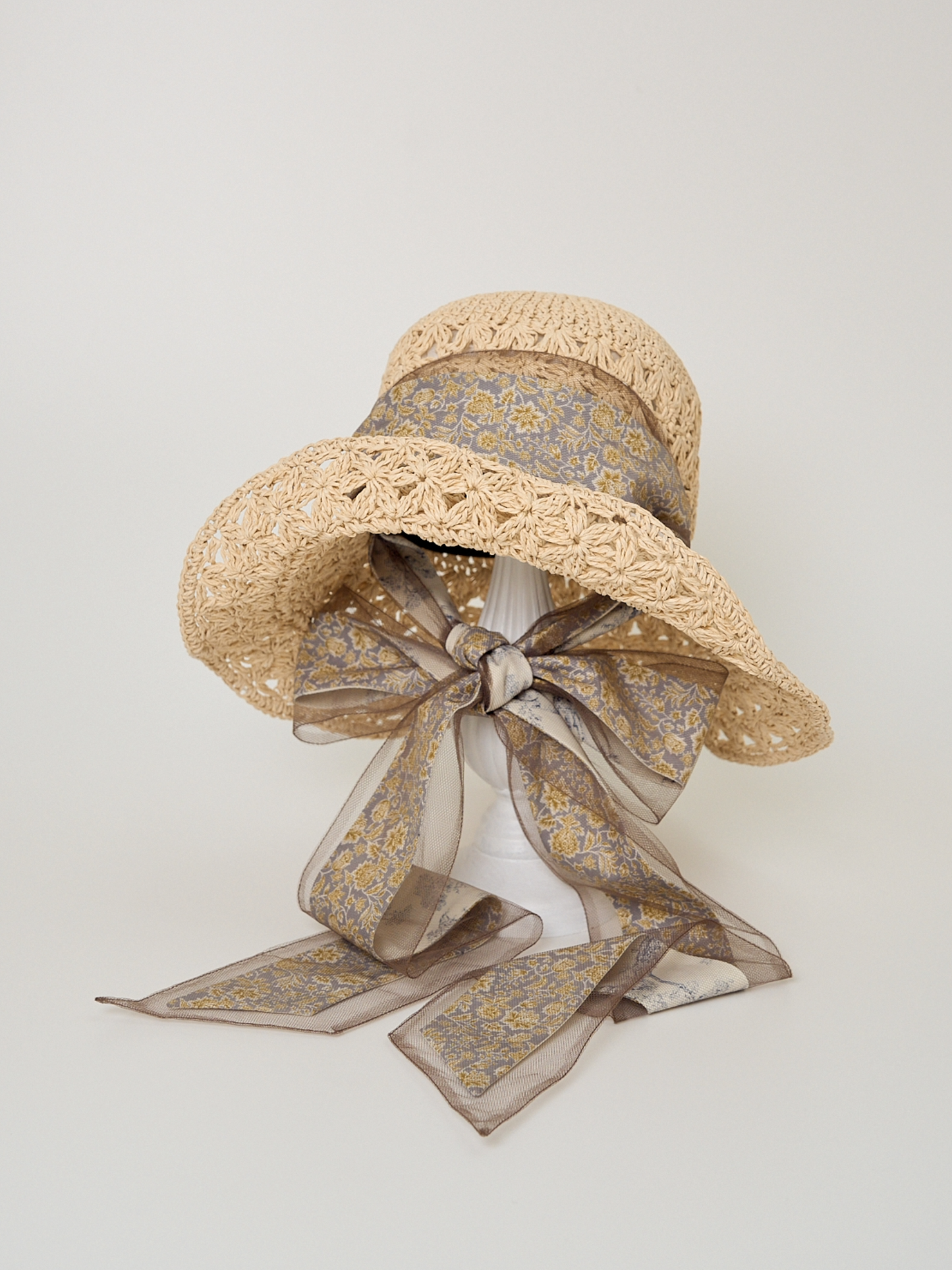 French Riviera Vibe Flower Hat