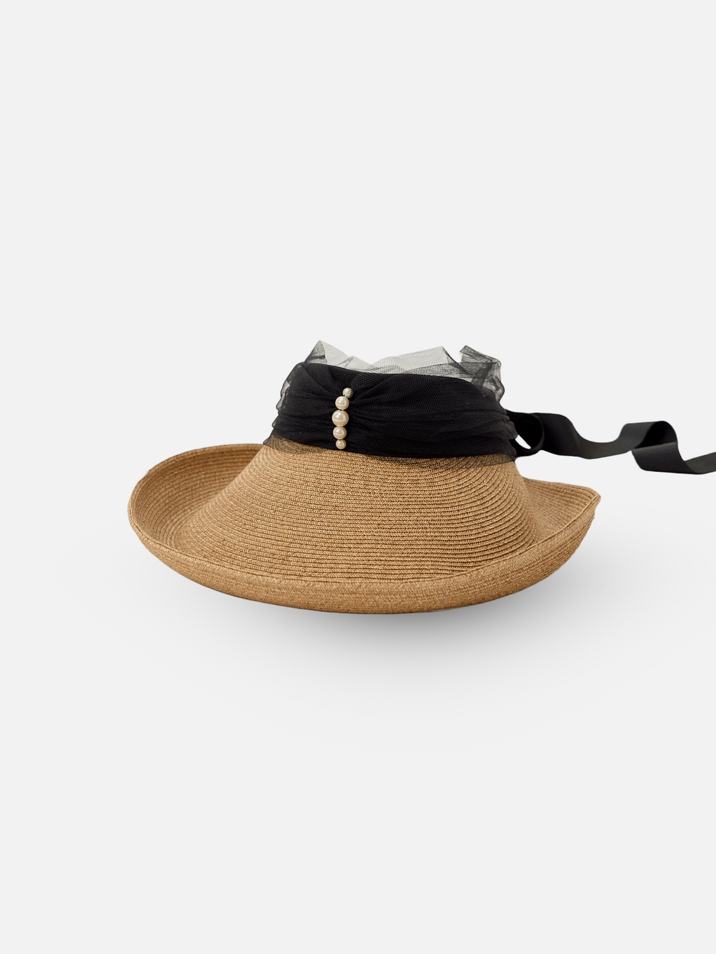 Tulle Turban Visor