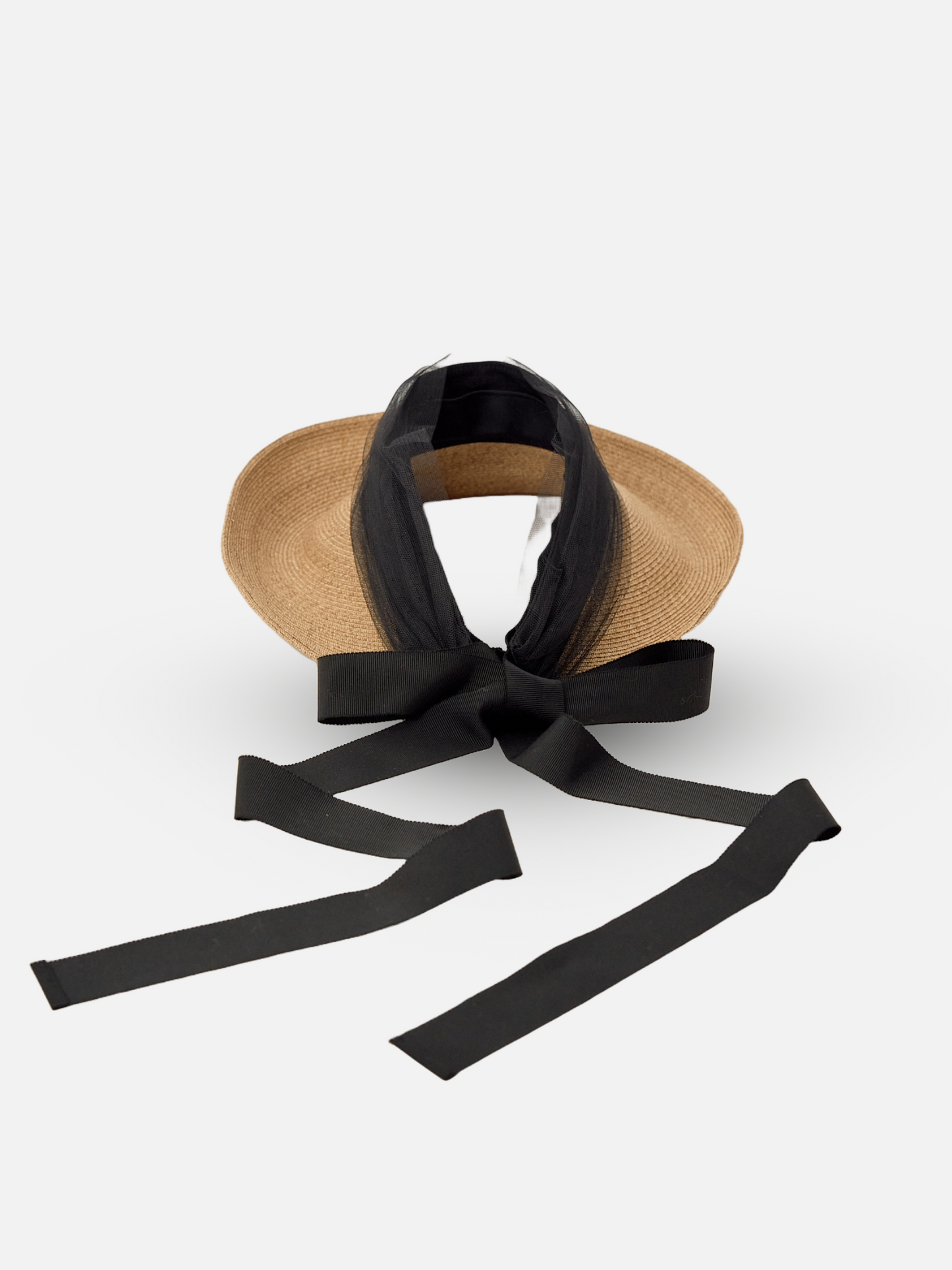 Tulle Turban Visor