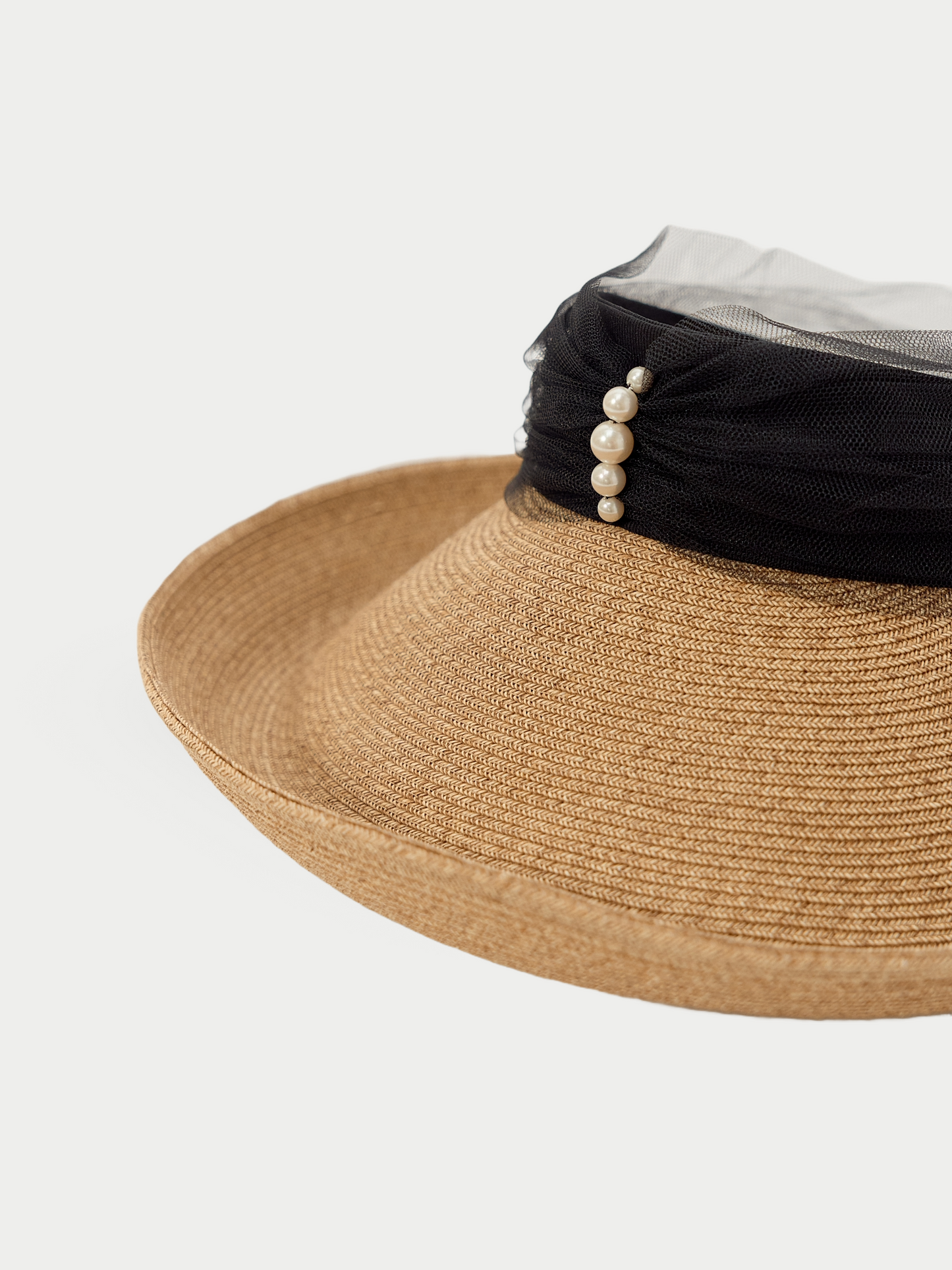 Tulle Turban Visor