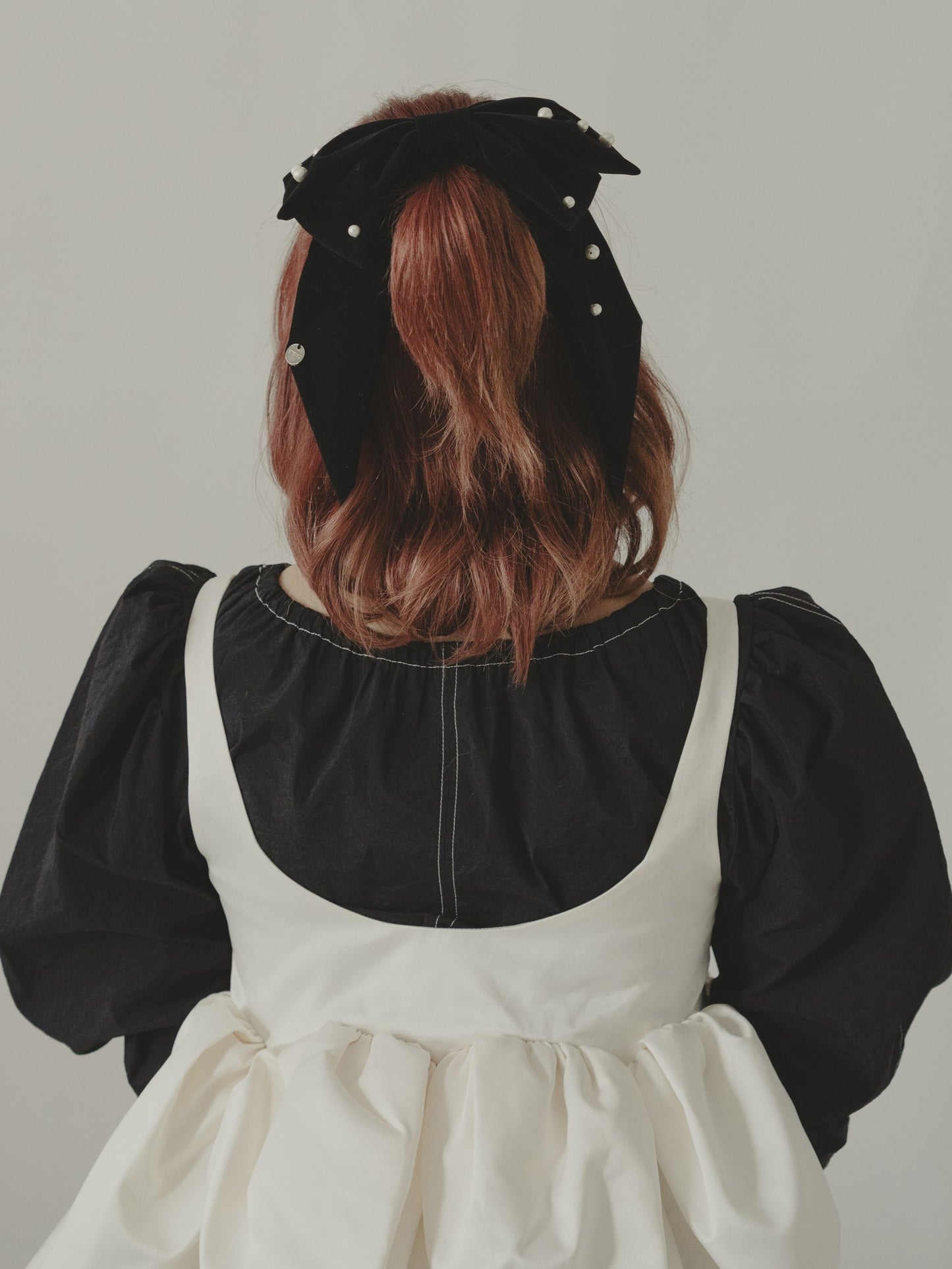 Velour Ribbon CP Barrette