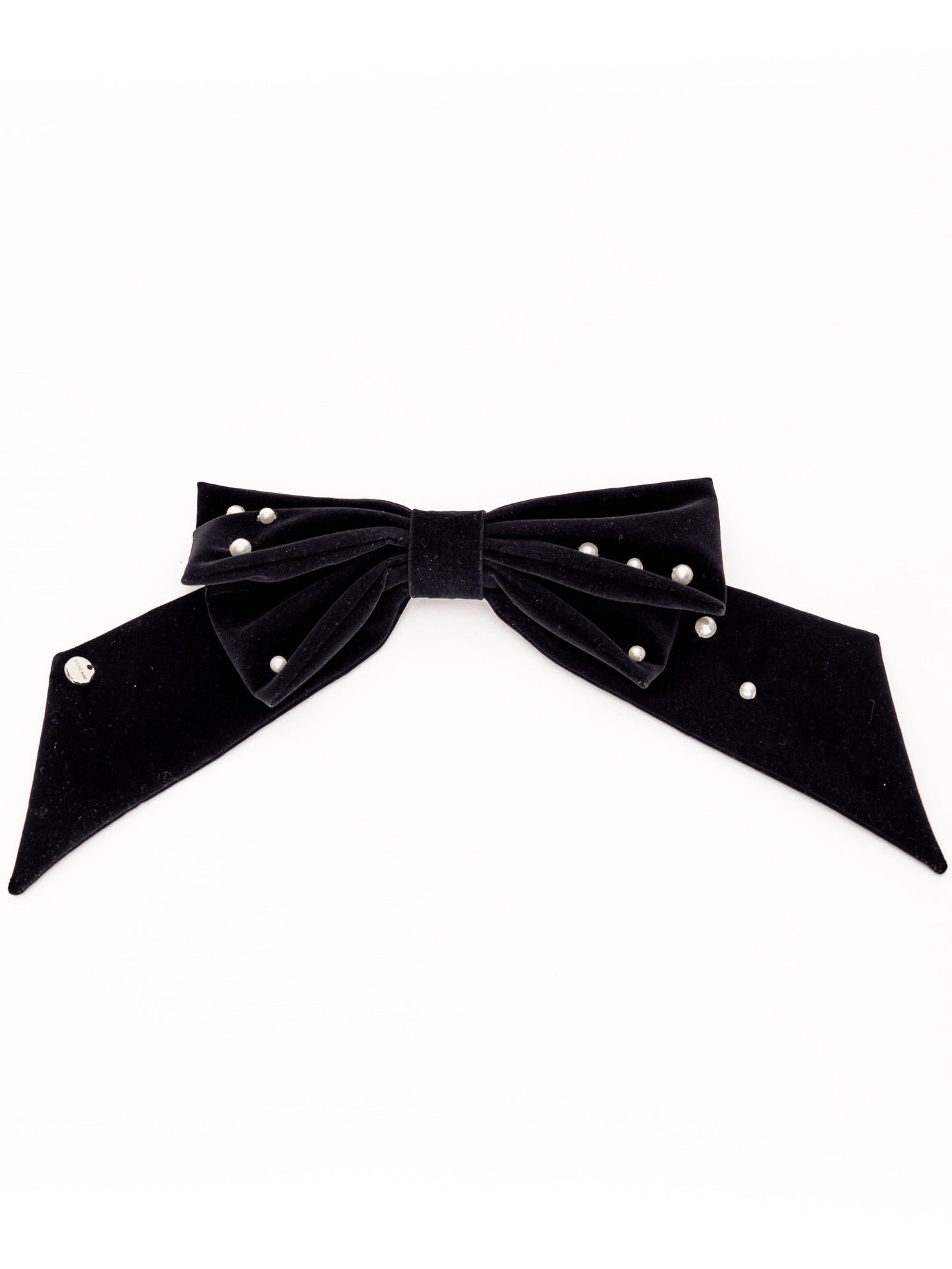 Velour Ribbon CP Barrette