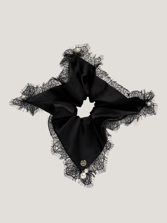 Pearl Lace Square Chou Chou