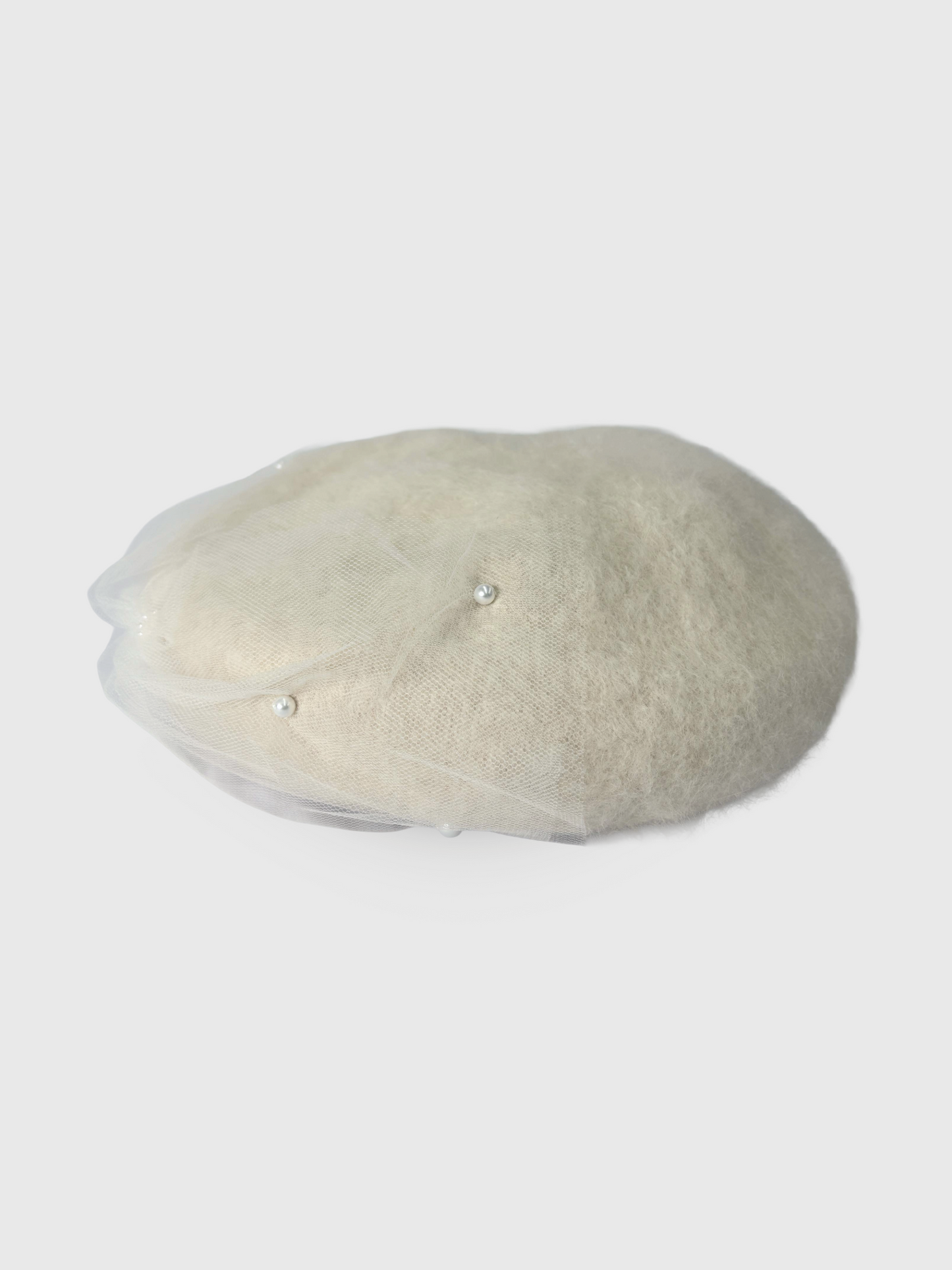 Angora Fur Beret