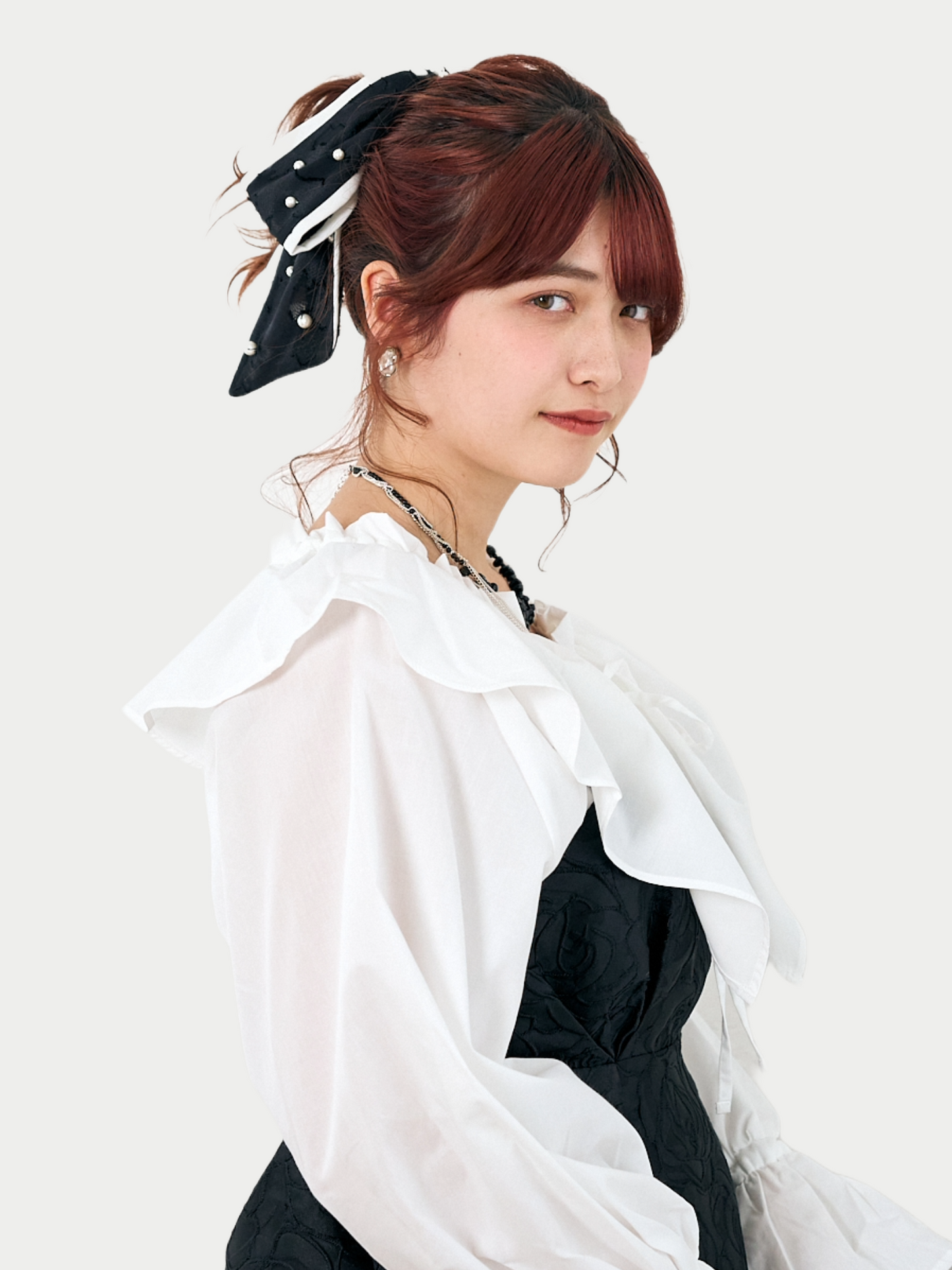 Pearl Ribbon Big Chou Chou
