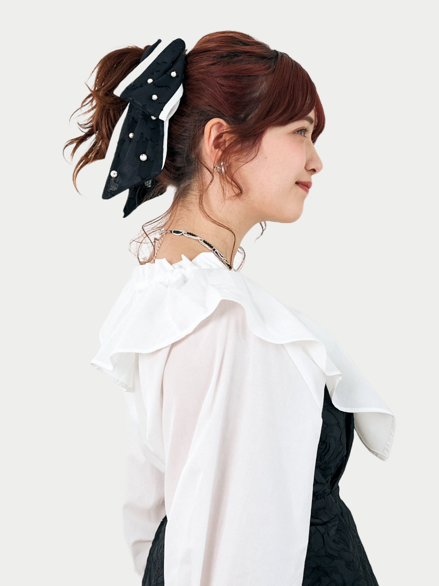 Pearl Ribbon Big Chou Chou
