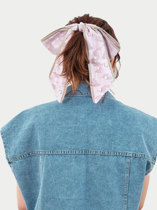 Pearl Ribbon Big Chou Chou