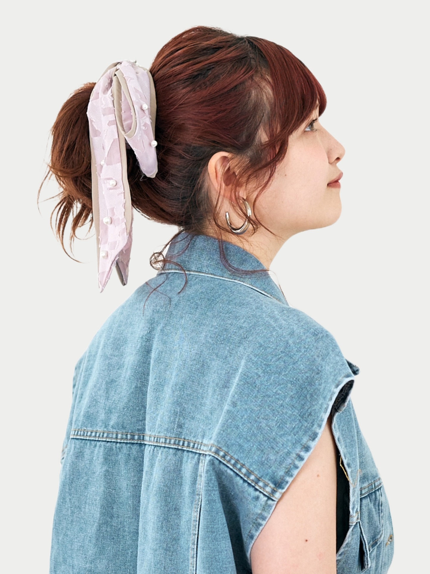 Pearl Ribbon Big Chou Chou