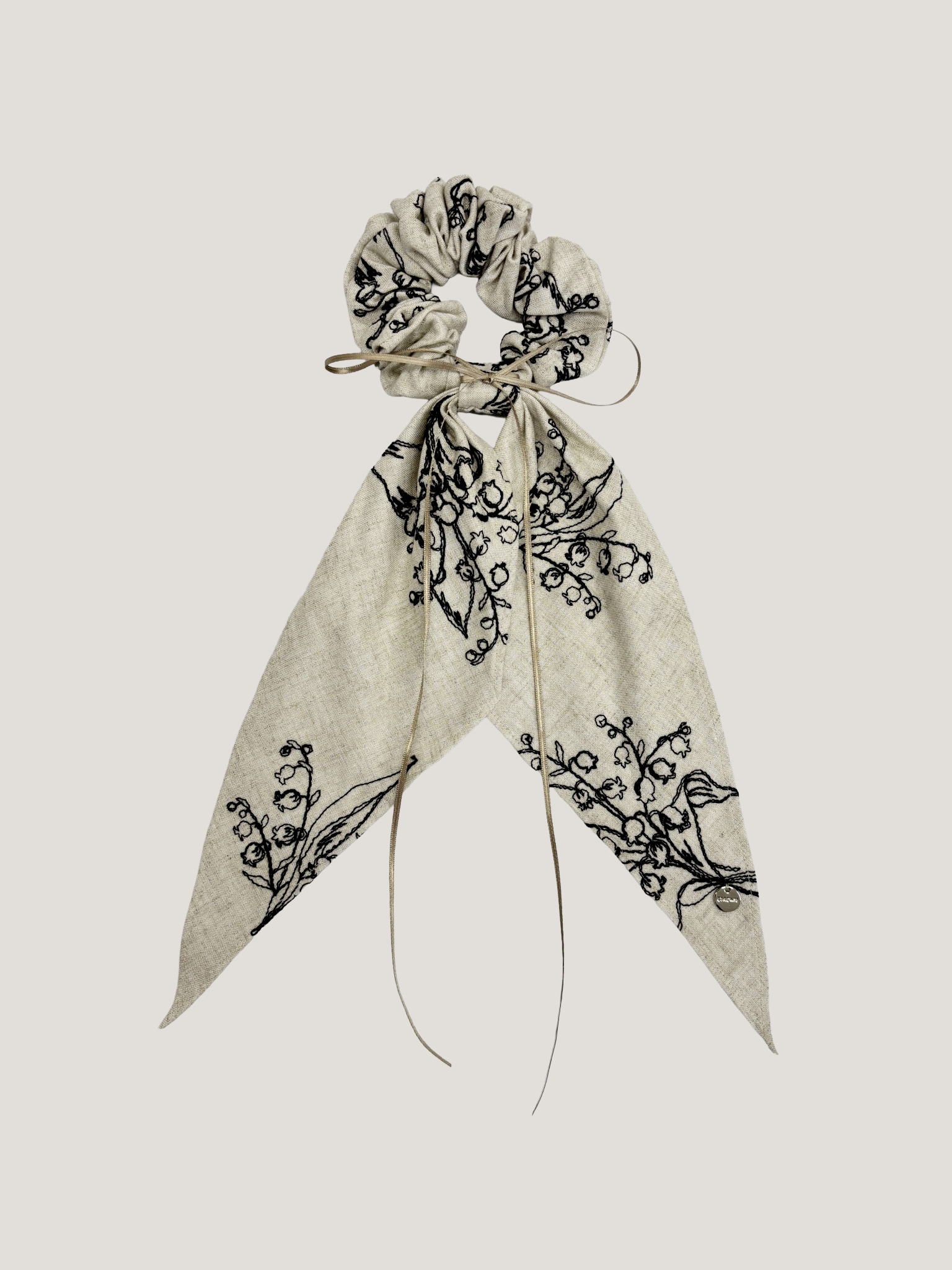 Linen French Ribbon Chou Chou 2 – ETRE'MIU