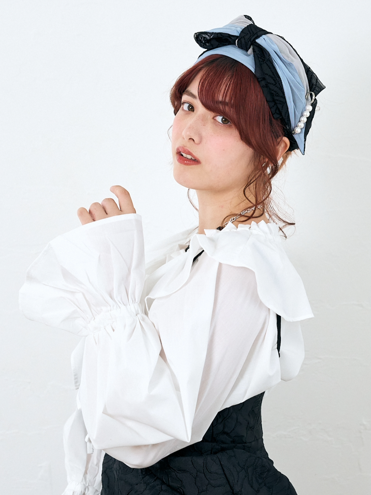Soft Tulle Pearl H.Band
