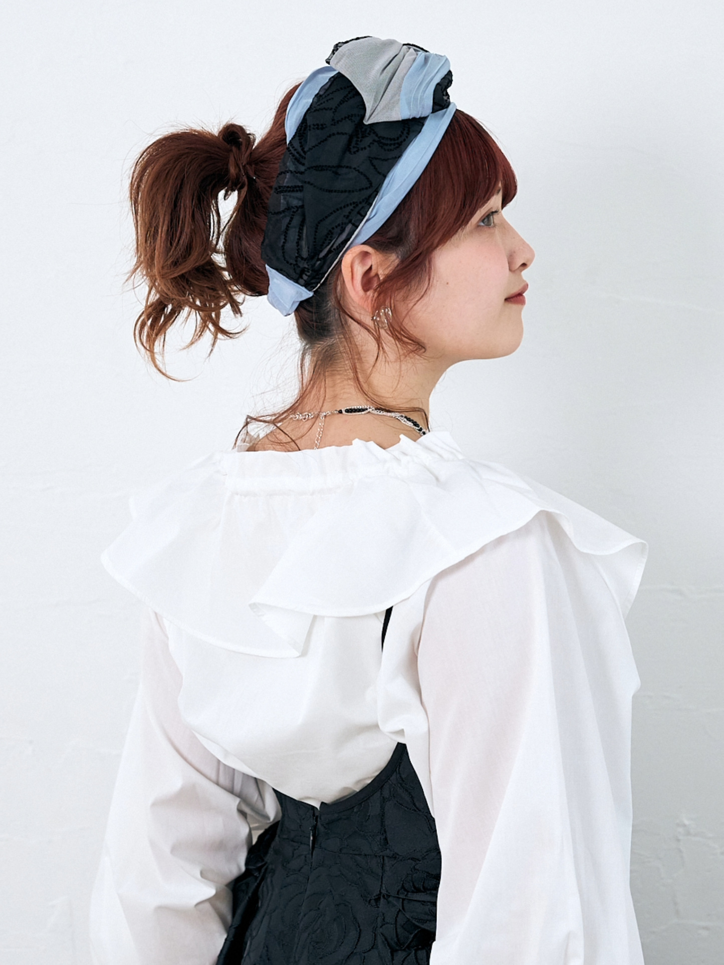 Soft Tulle Pearl H.Band