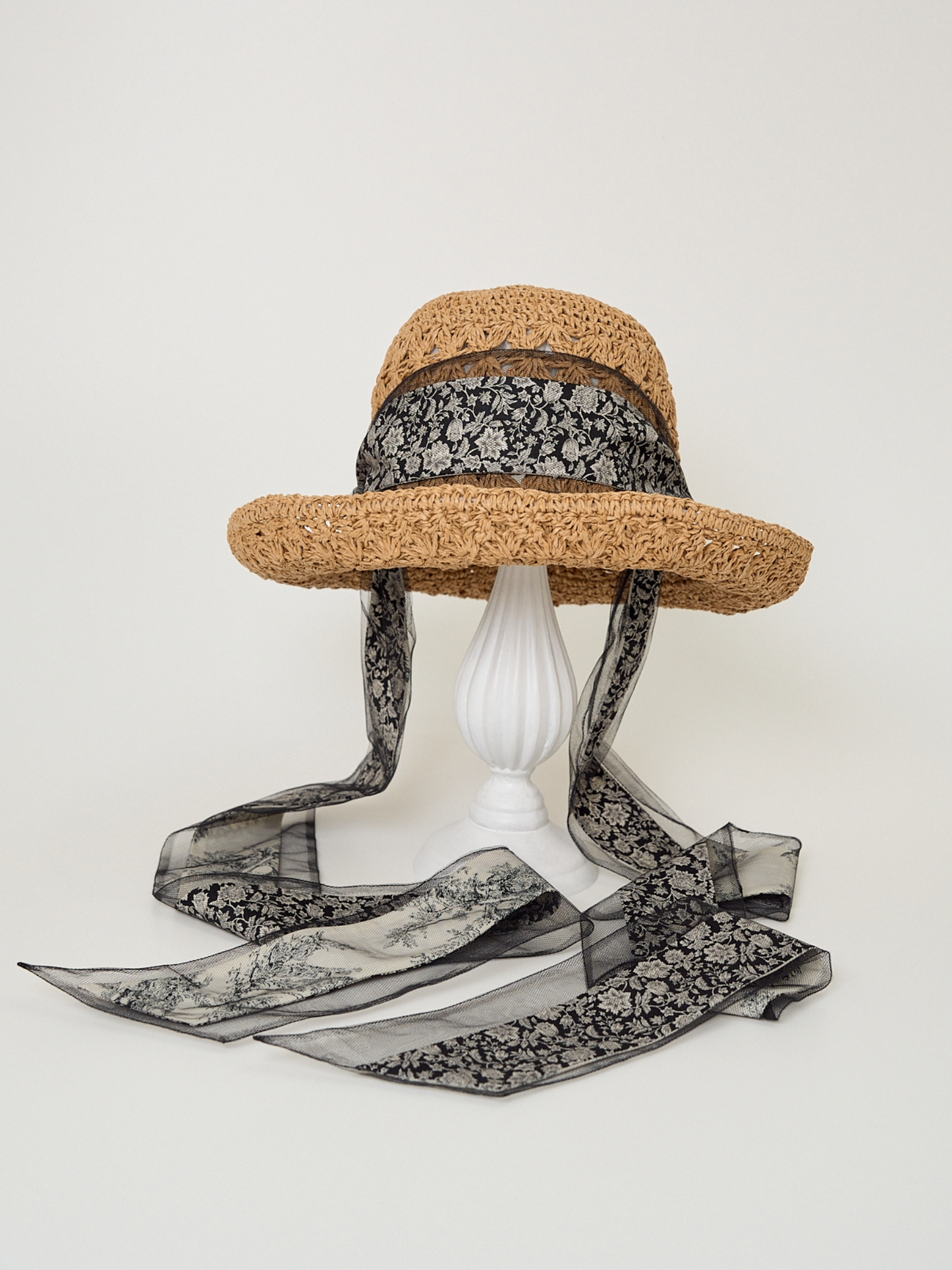 French Riviera Vibe Flower Hat　　