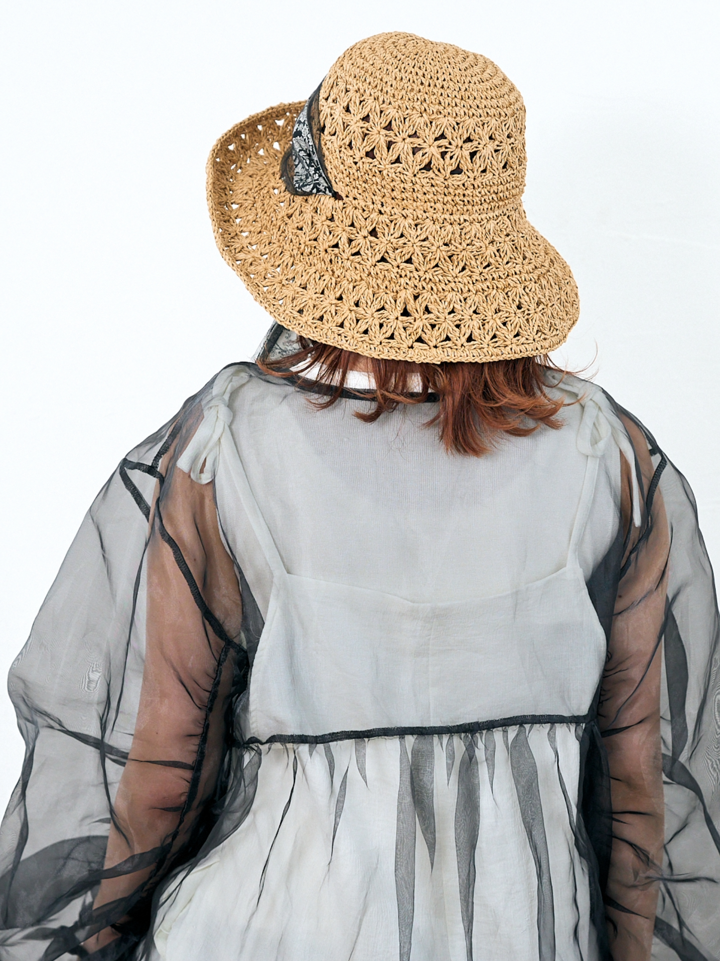 French Riviera Vibe Flower Hat　　