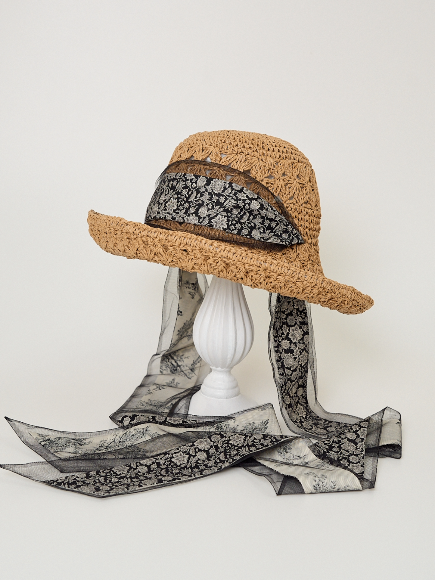 French Riviera Vibe Flower Hat　　