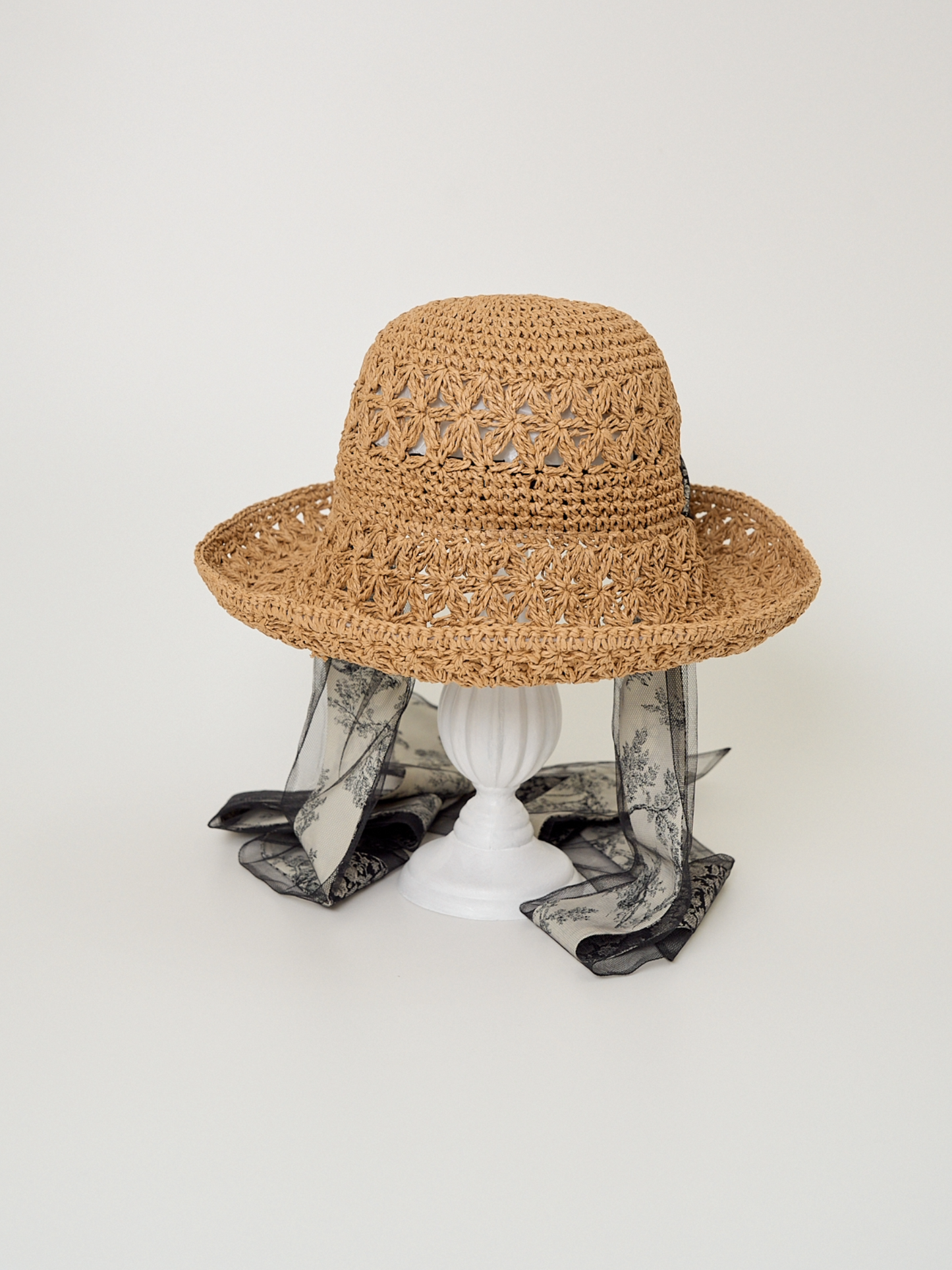 French Riviera Vibe Flower Hat　　