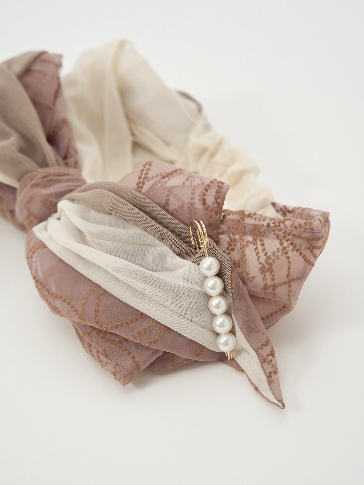 Soft Tulle Pearl H.Band