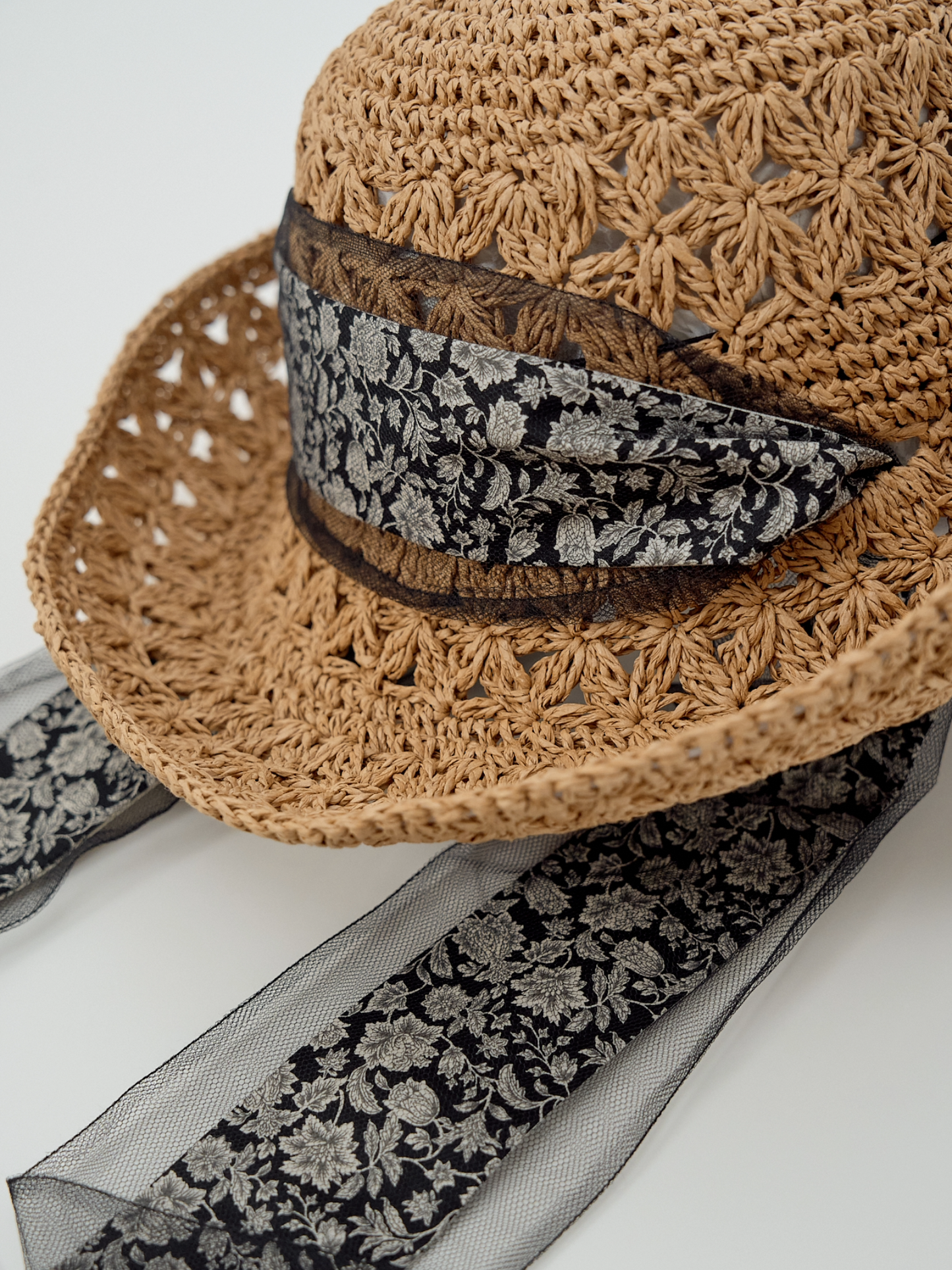 French Riviera Vibe Flower Hat　　
