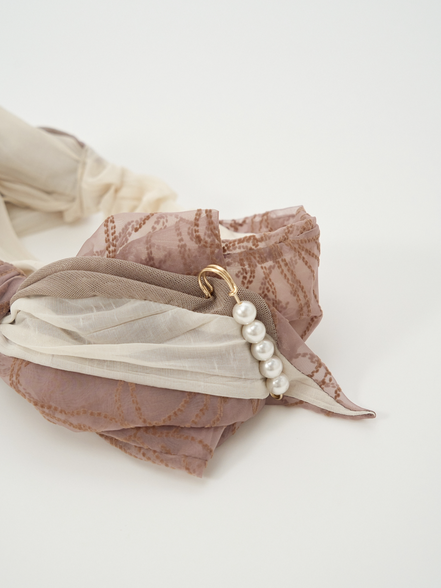 Soft Tulle Pearl H.Band