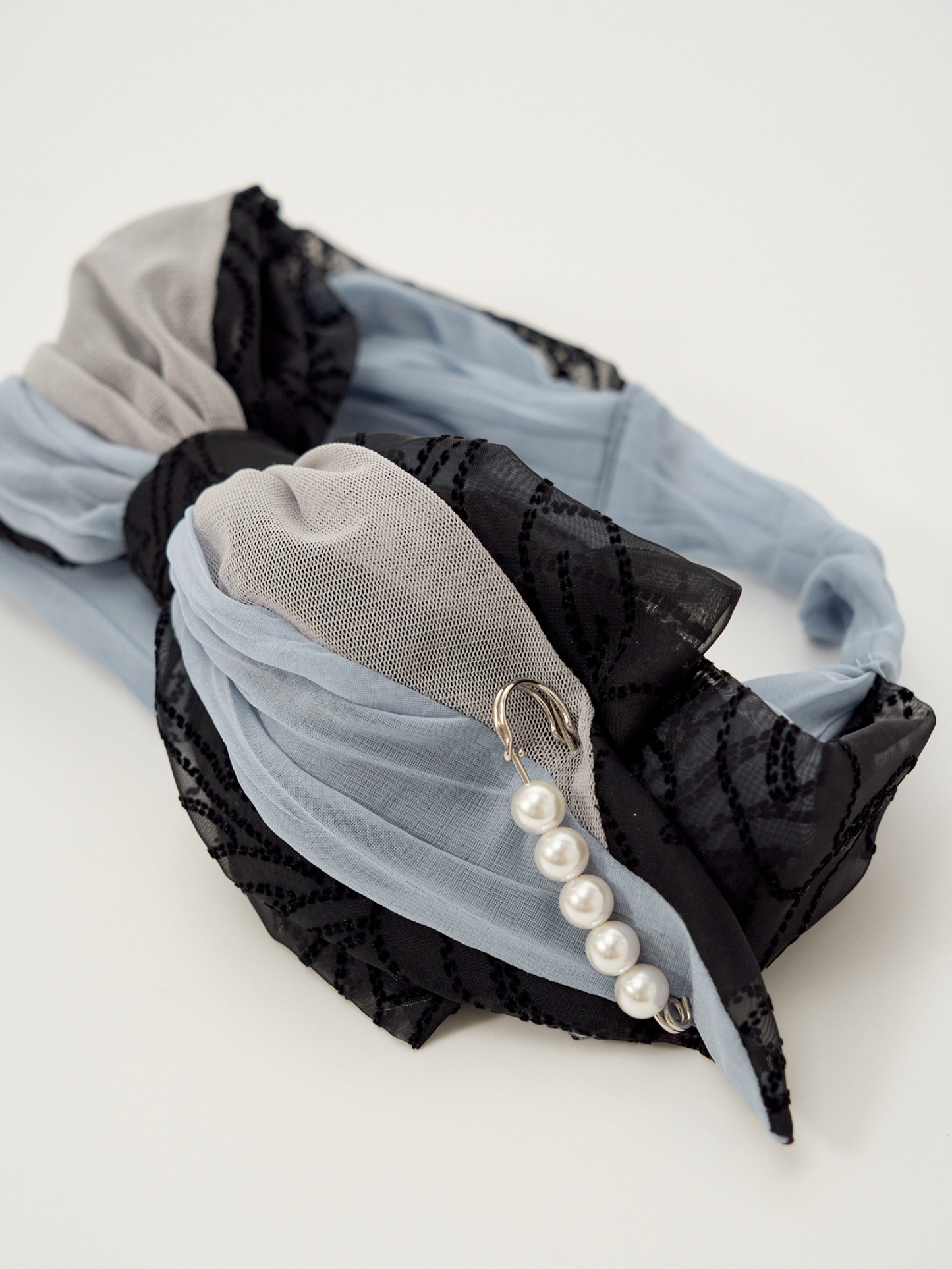 Soft Tulle Pearl H.Band