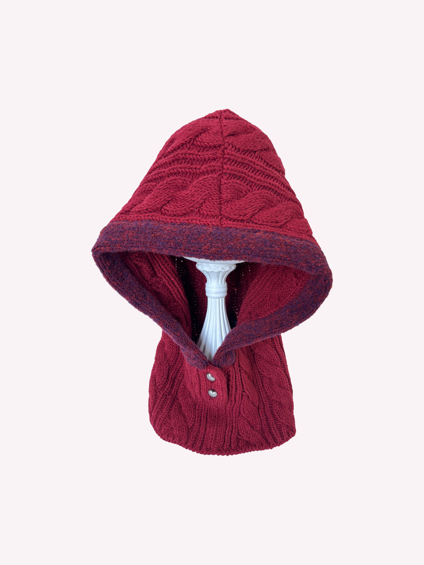 Cable Knit Balaclava