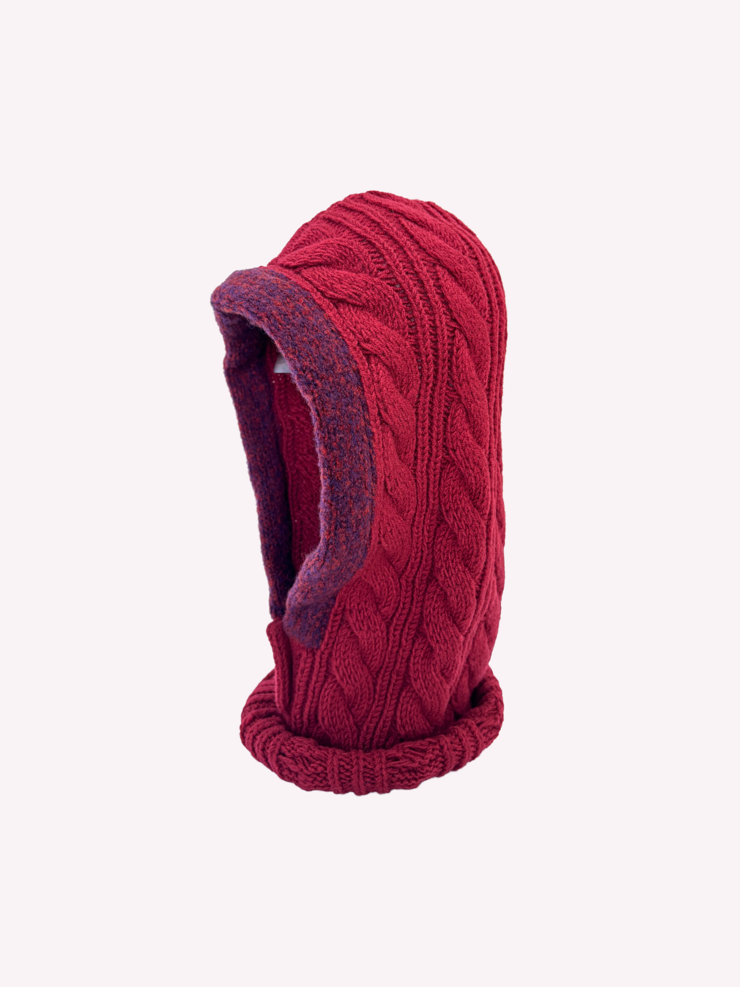 Cable Knit Balaclava
