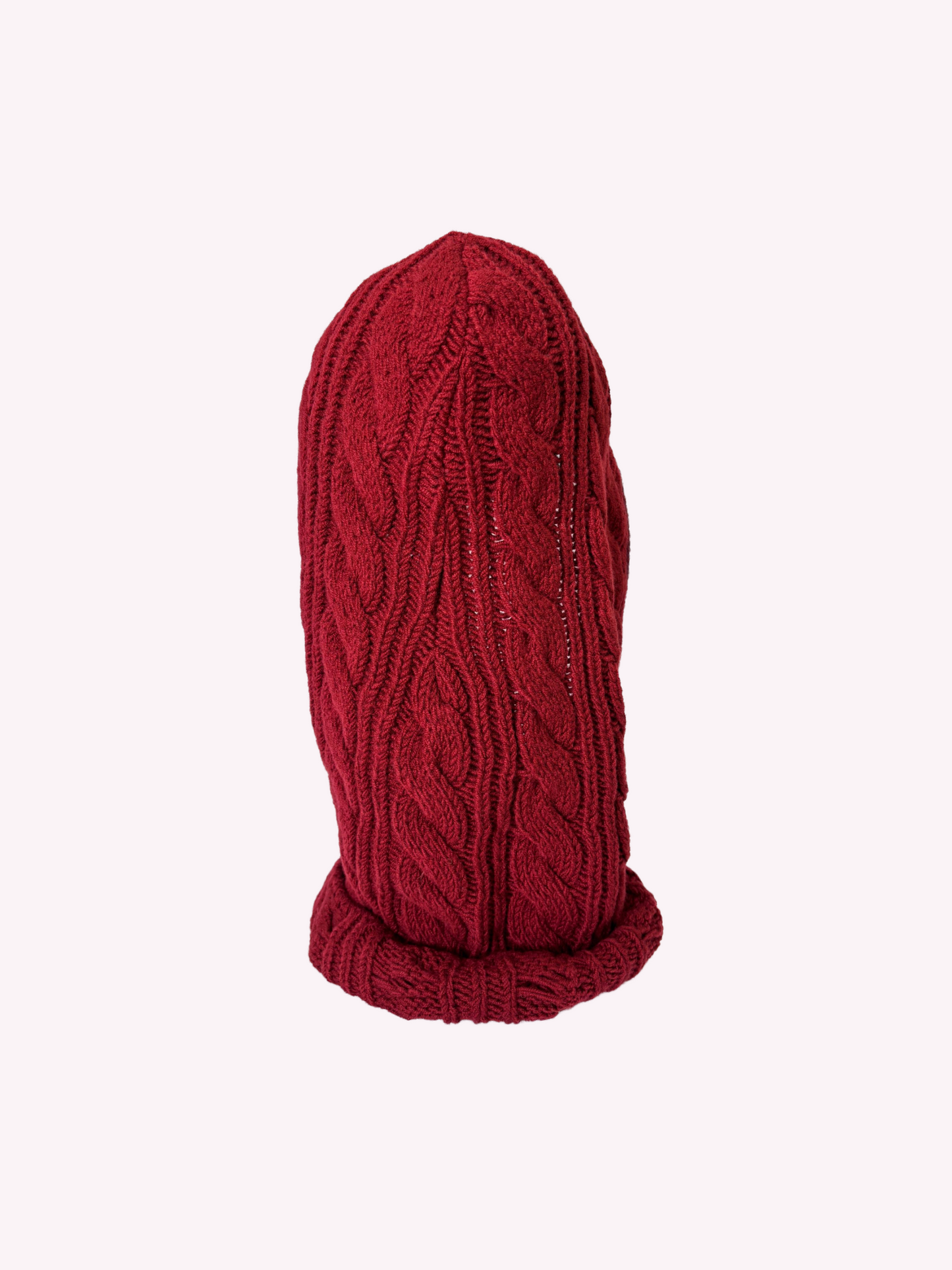 Cable Knit Balaclava