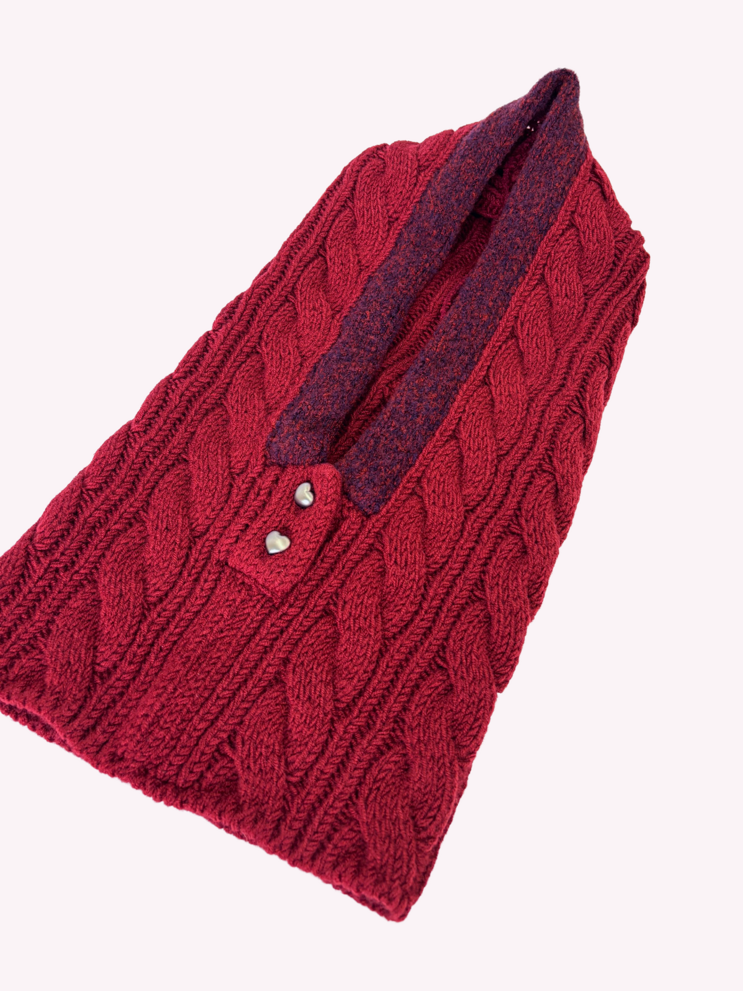 Cable Knit Balaclava
