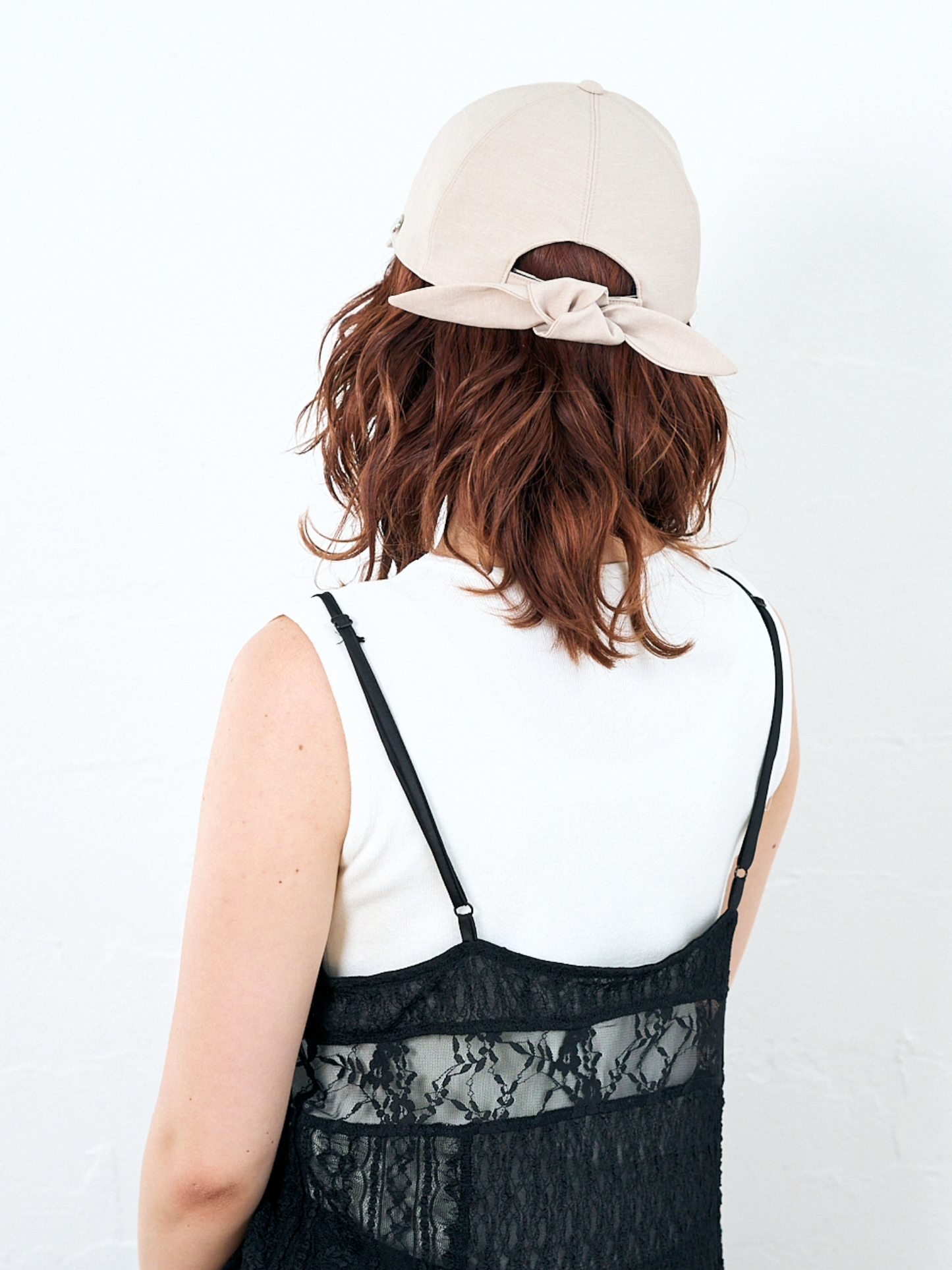 UV&Cool Linen Ribbon Cap