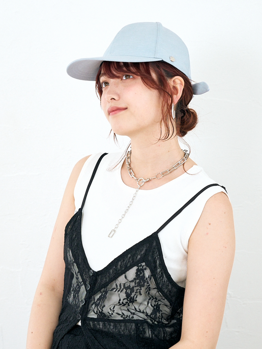 UV&Cool Linen Ribbon Cap