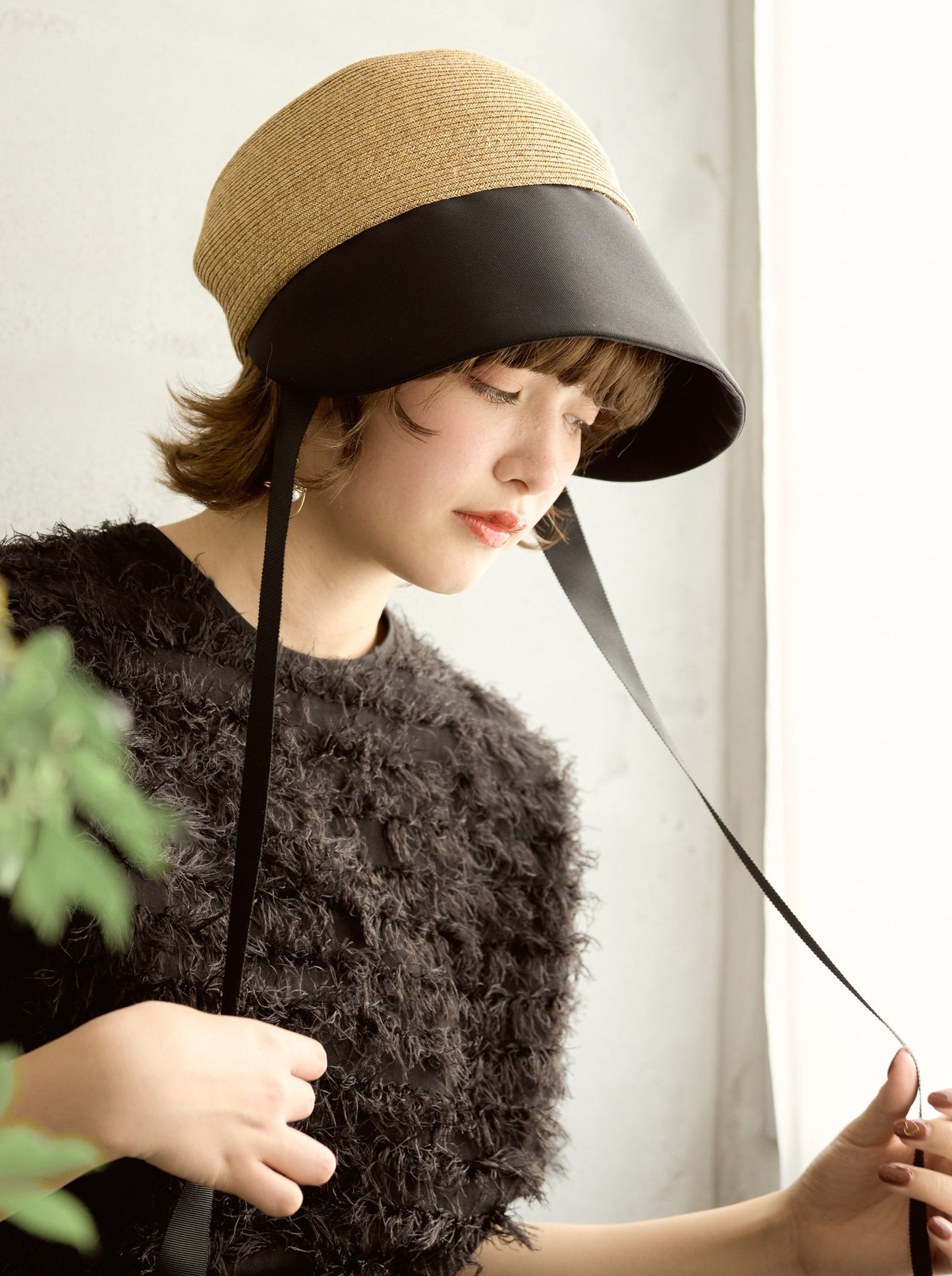 Two-tone Braided Casquette