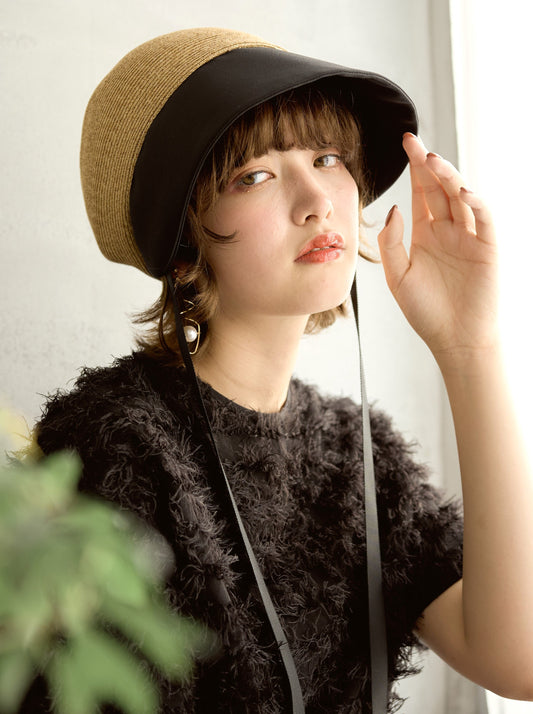 Two-tone Braided Casquette