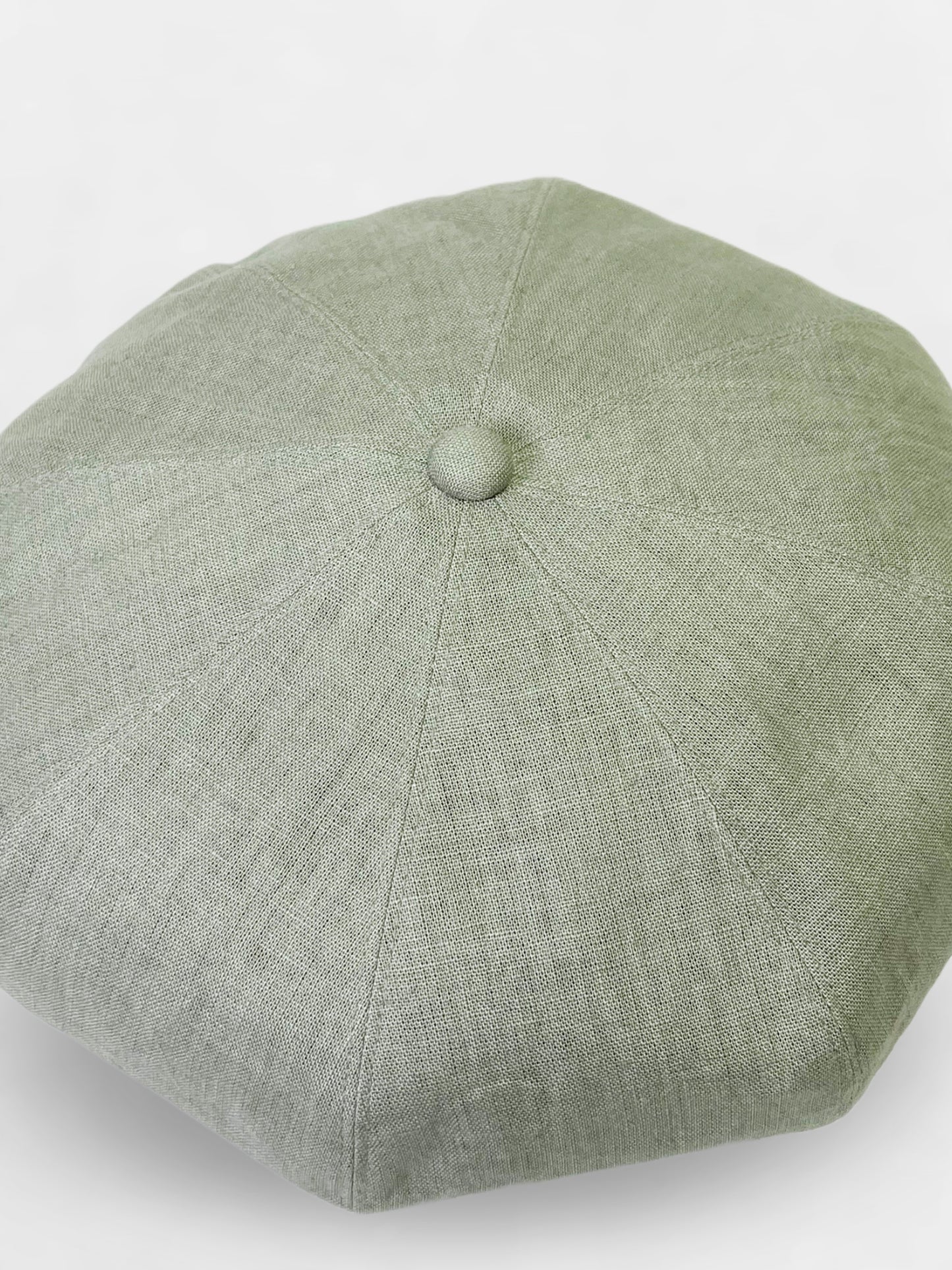 Linen 8 Panel Beret