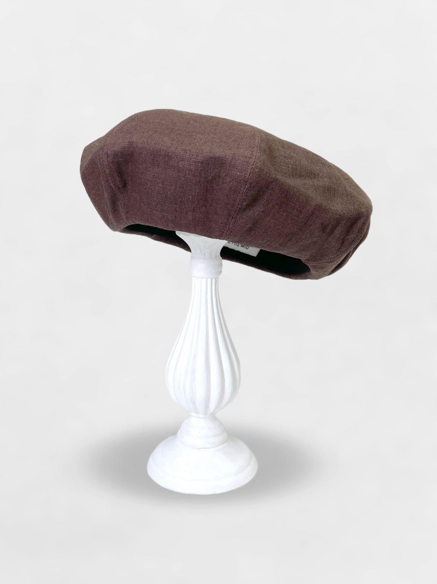 Linen 8Panel Beret