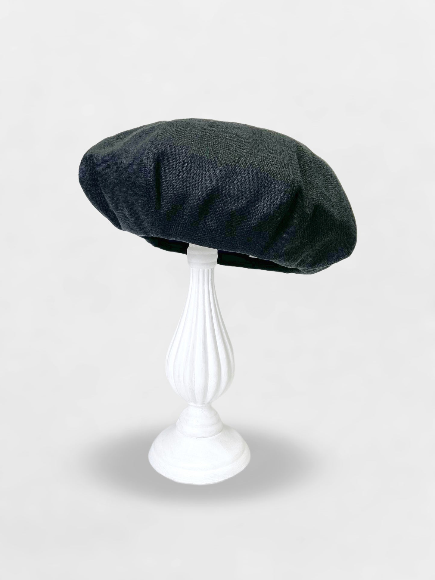 Linen 8 Panel Beret