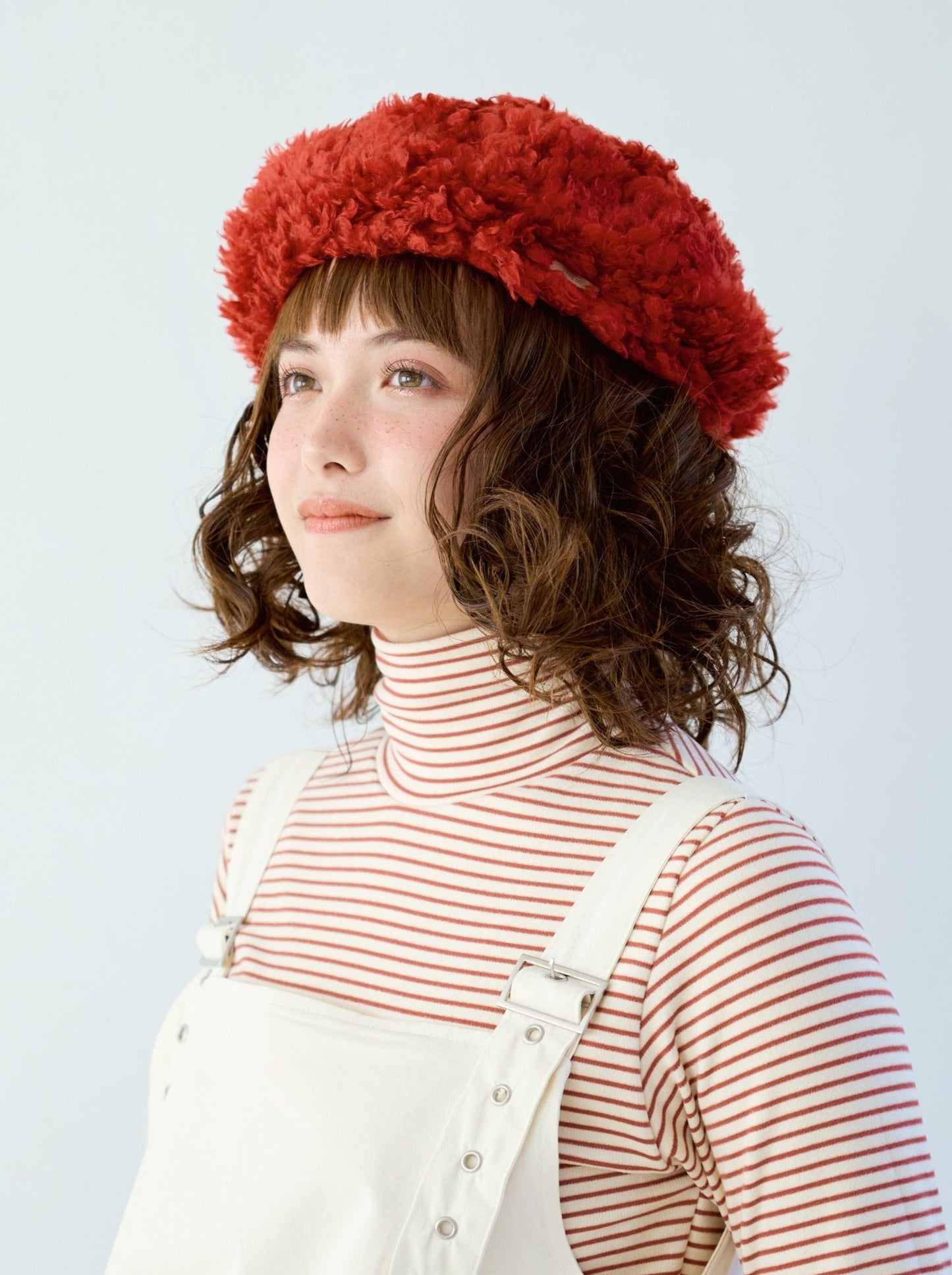 Eco-fur Beret