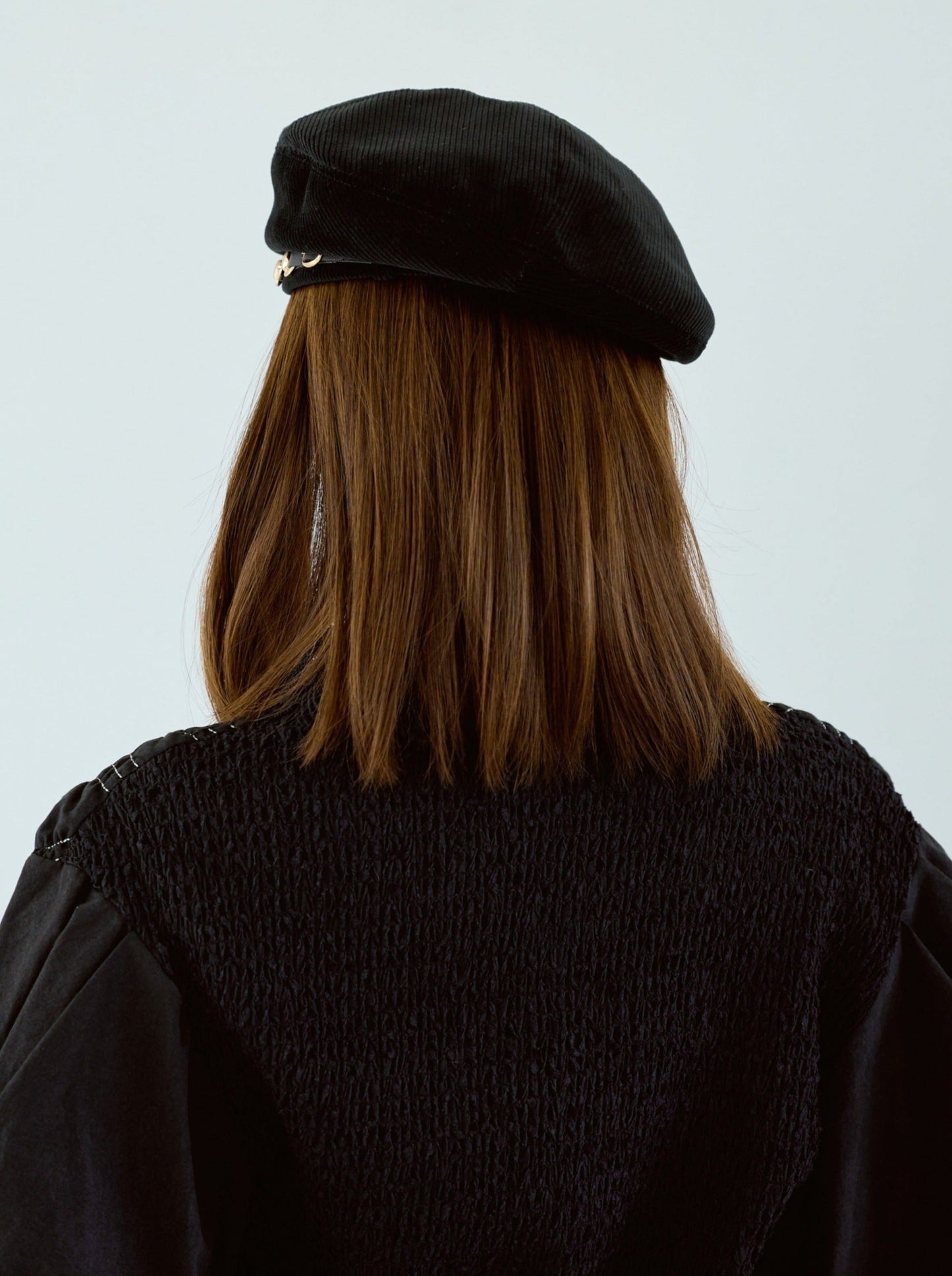 Corduroy Bit Beret