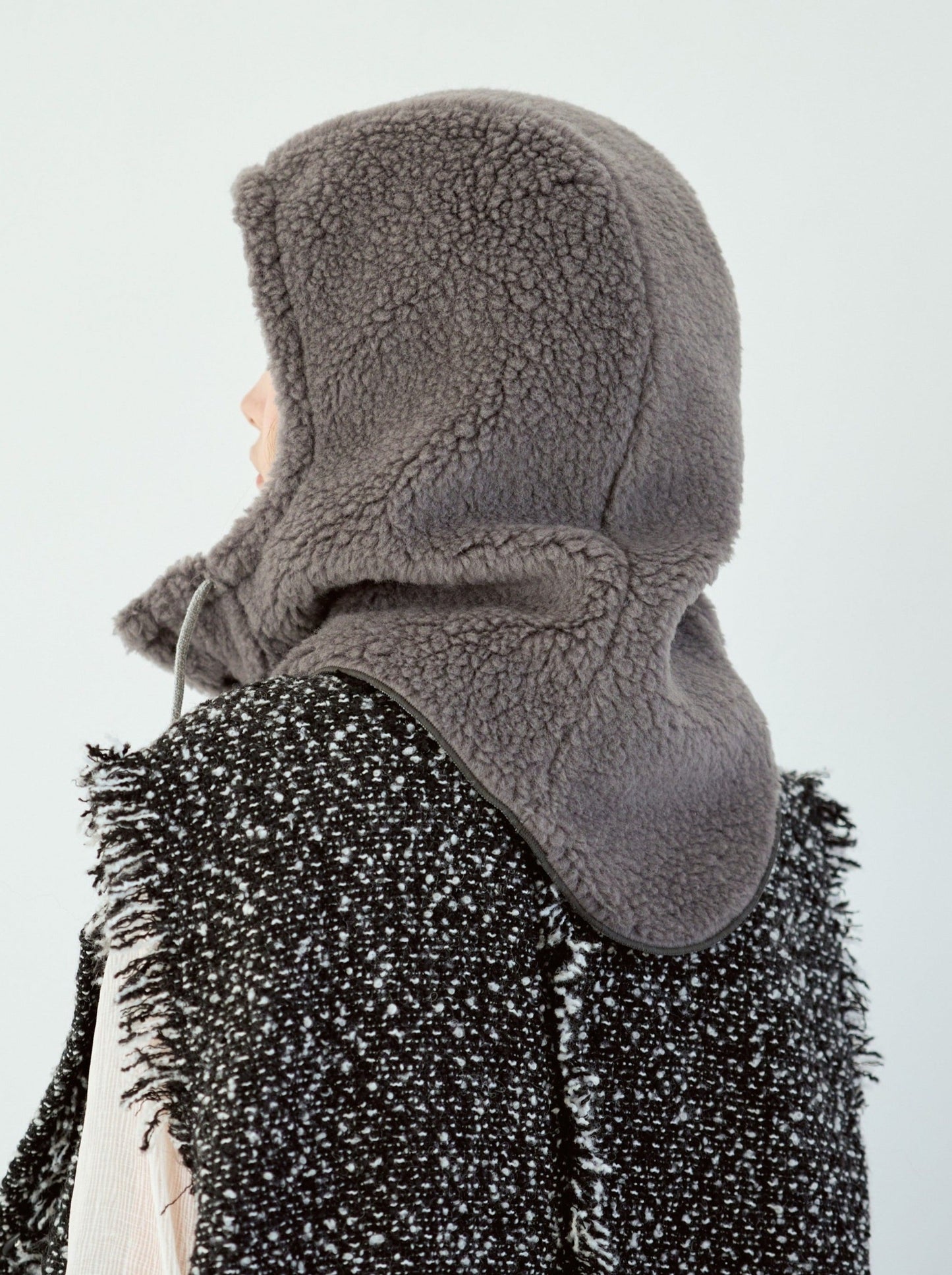 Wool Boa Balaclava