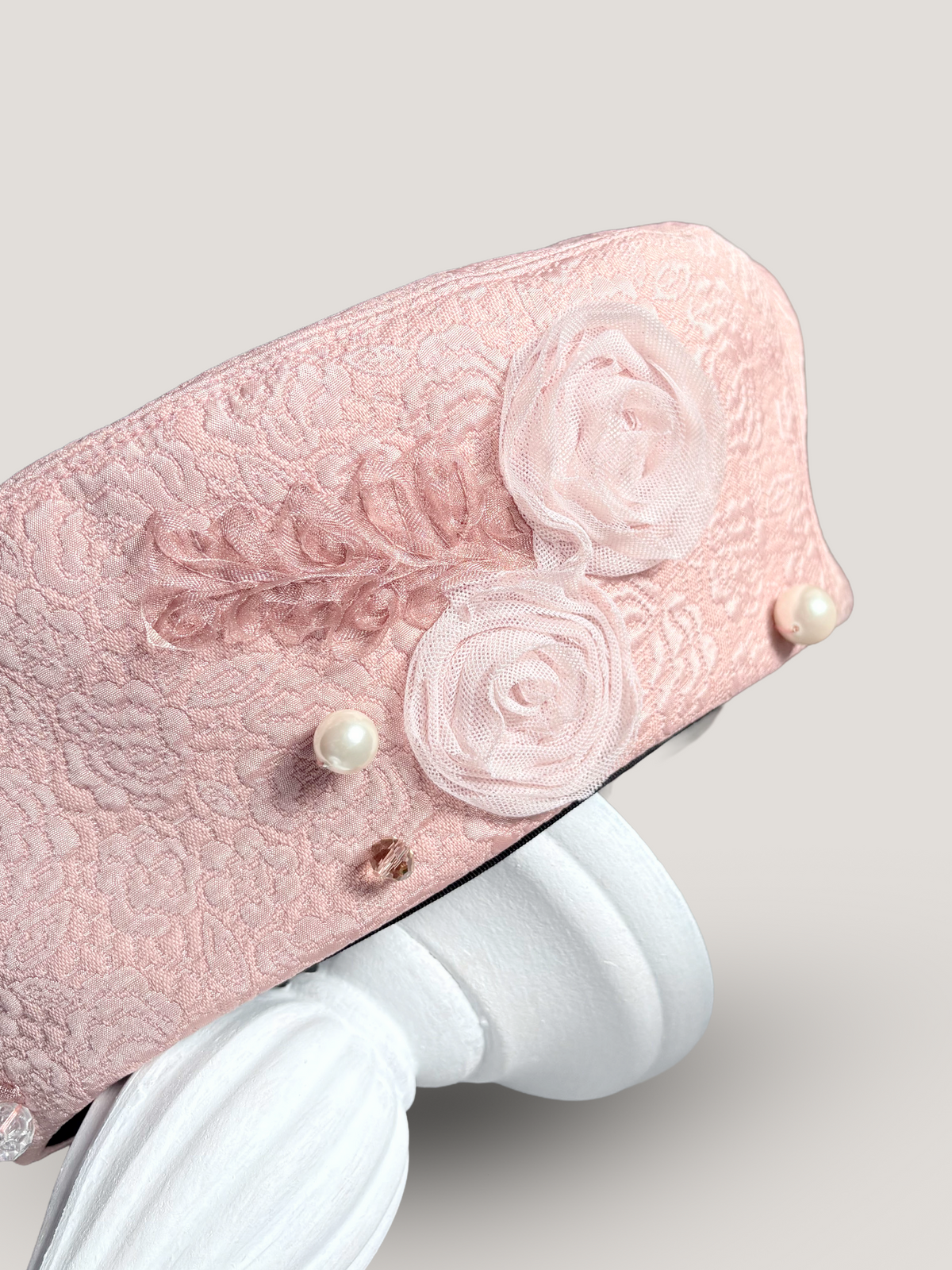 ETRE'MIU Rose Couture Beret 玫瑰提花刺繡貝雷帽
