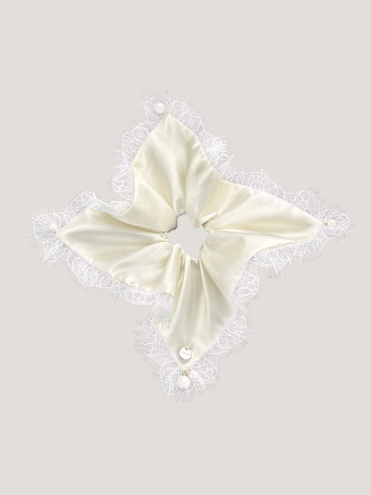 Pearl Lace Square Chou Chou