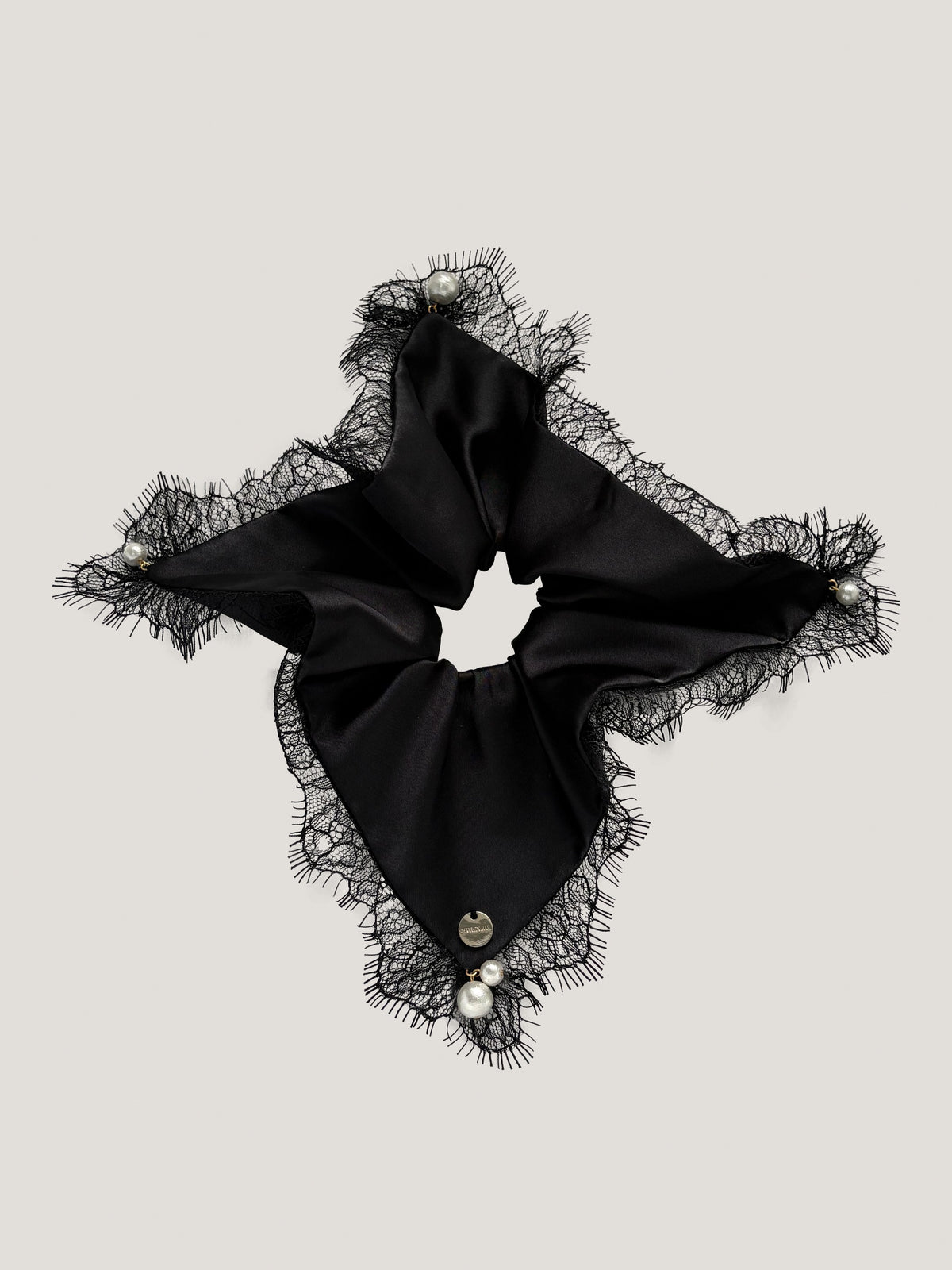 Pearl Lace Square Chou Chou