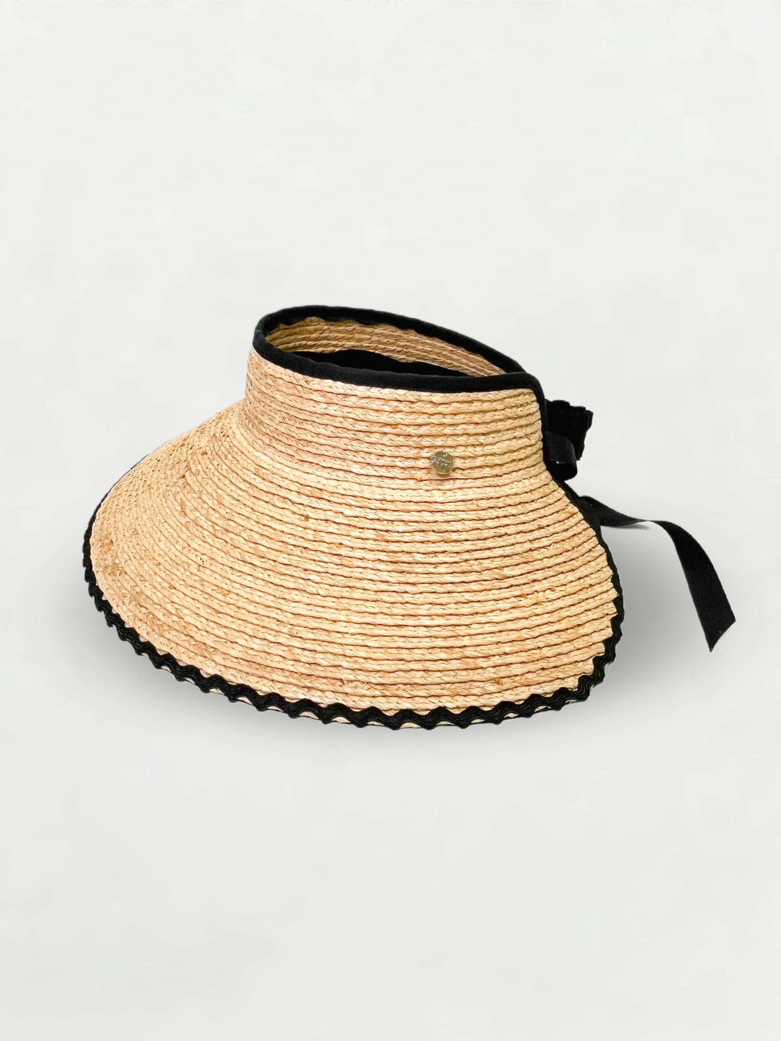 Raffia Wave Visor 2 – ETRE'MIU