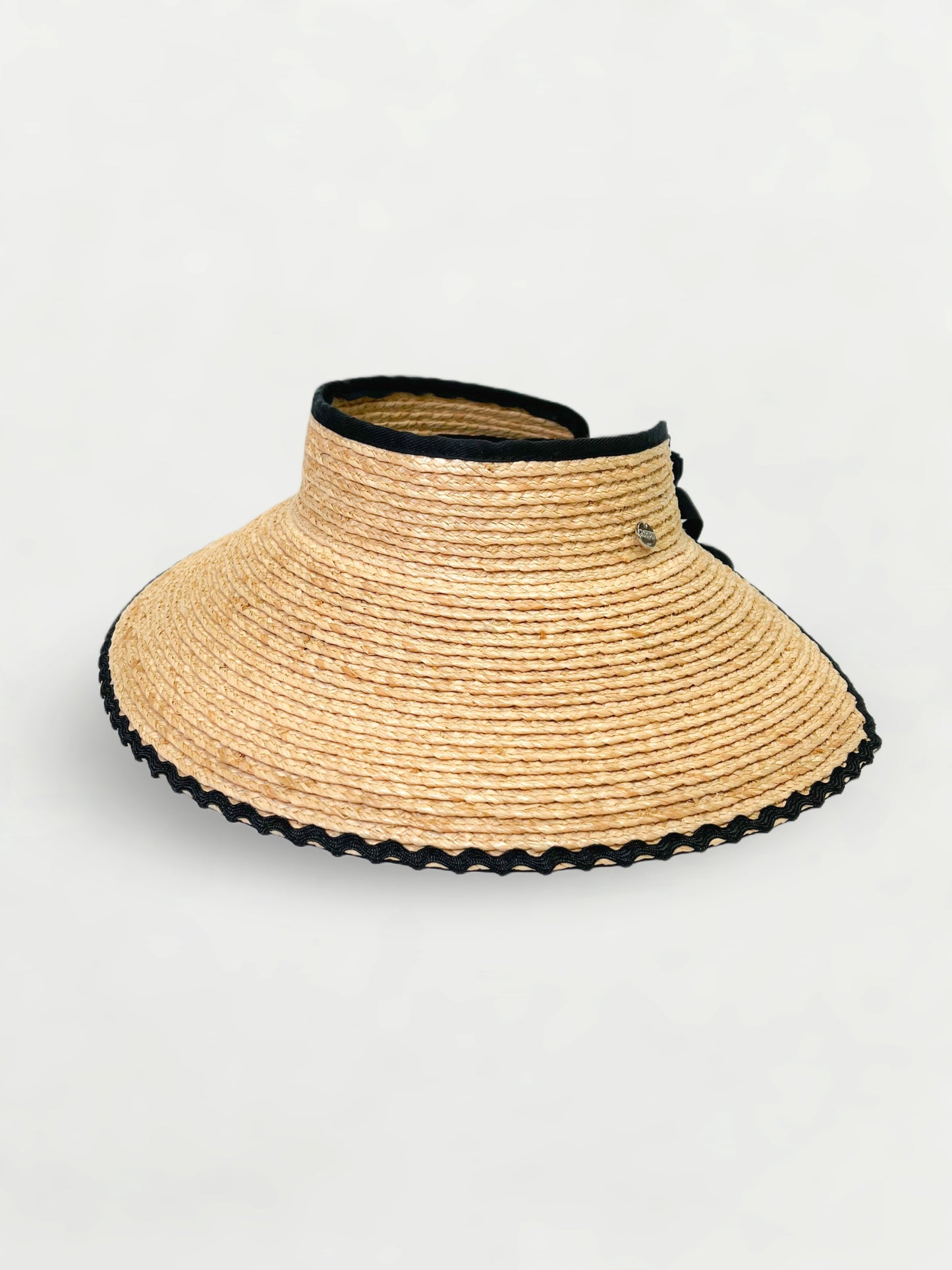 Raffia Wave Visor 2