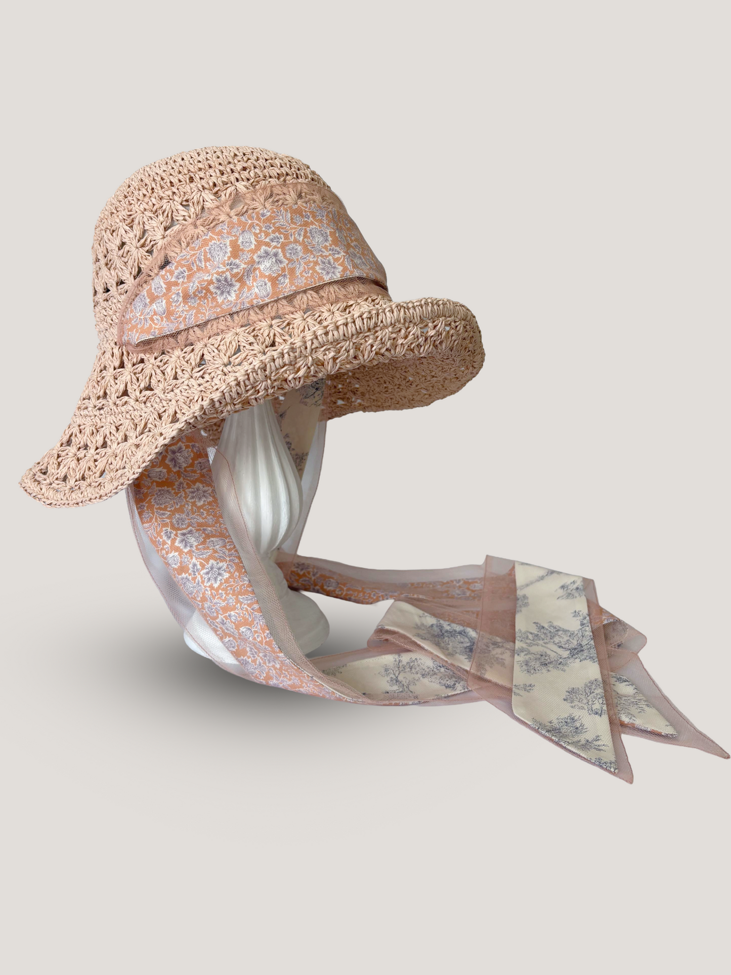 Pearl French Riviera Flower Hat