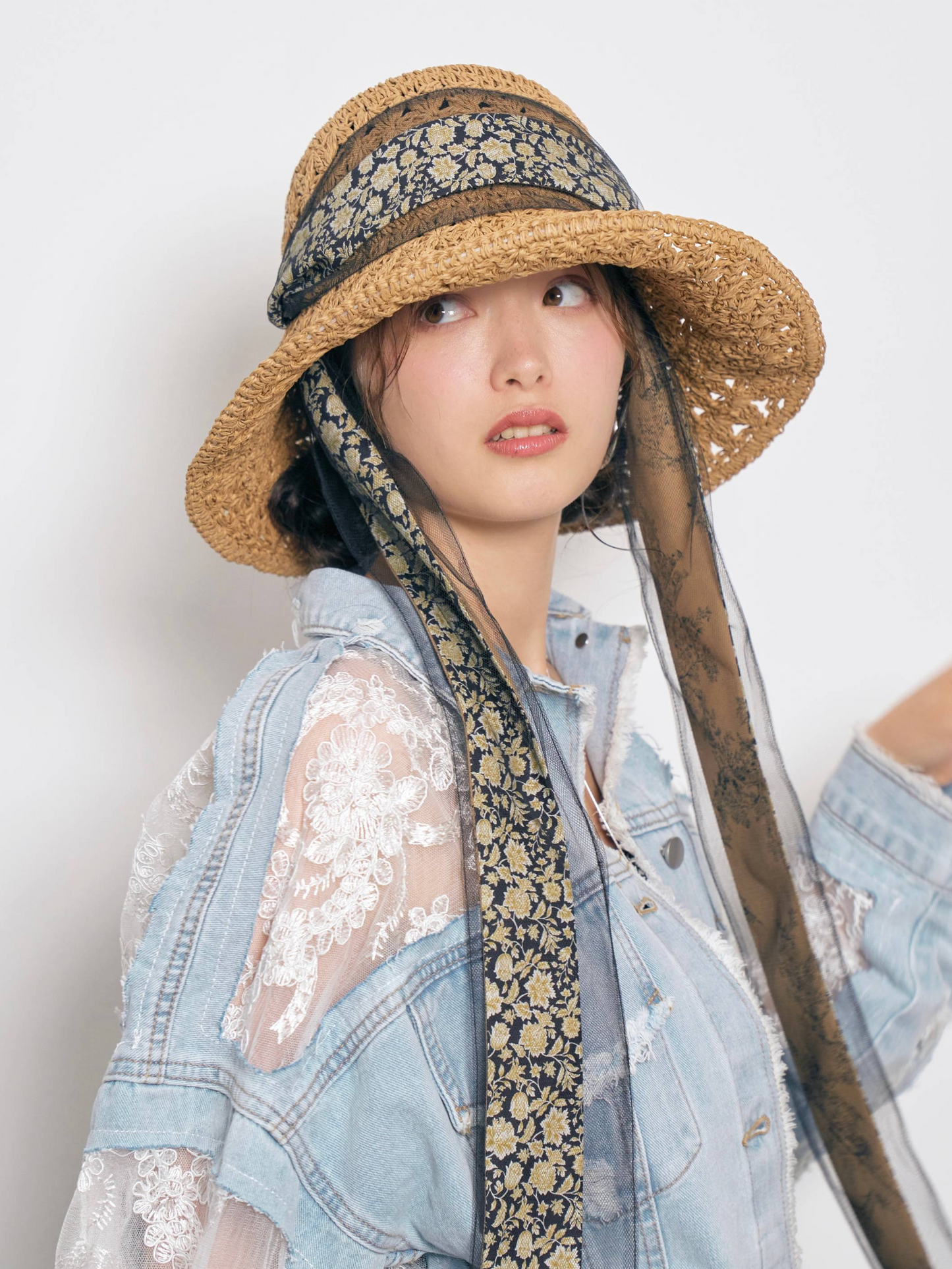 Pearl French Riviera Flower Hat